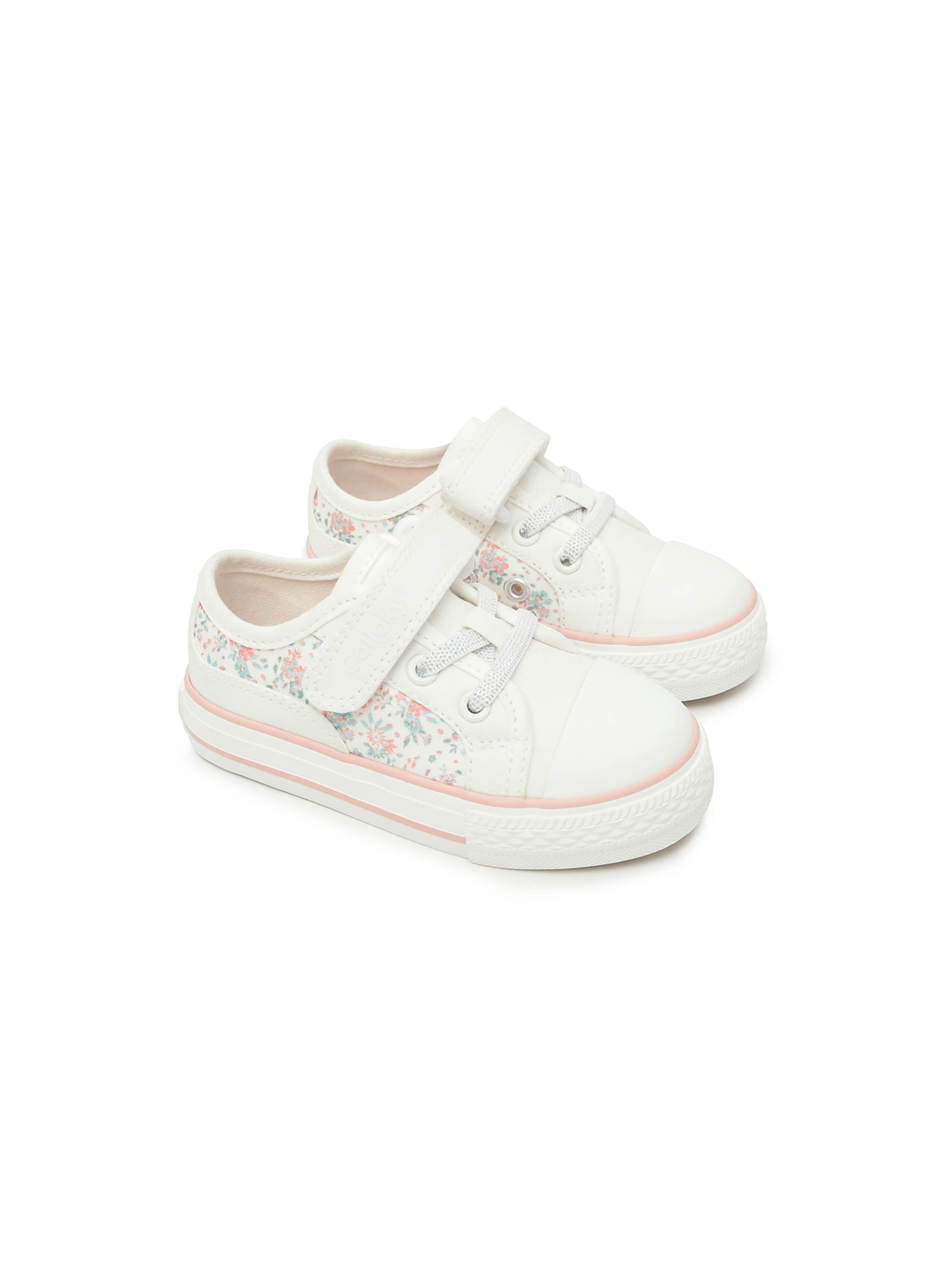 Zapatilla Niña Flores Blanco (21 A 27) Colloky-0