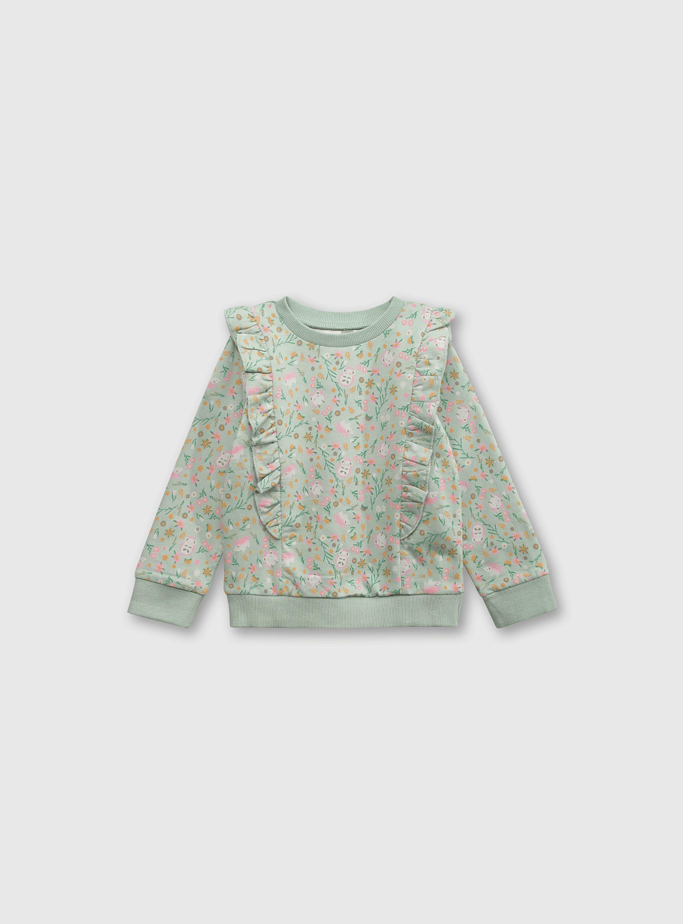 Poleron Niña Verde 53086 Colloky-0