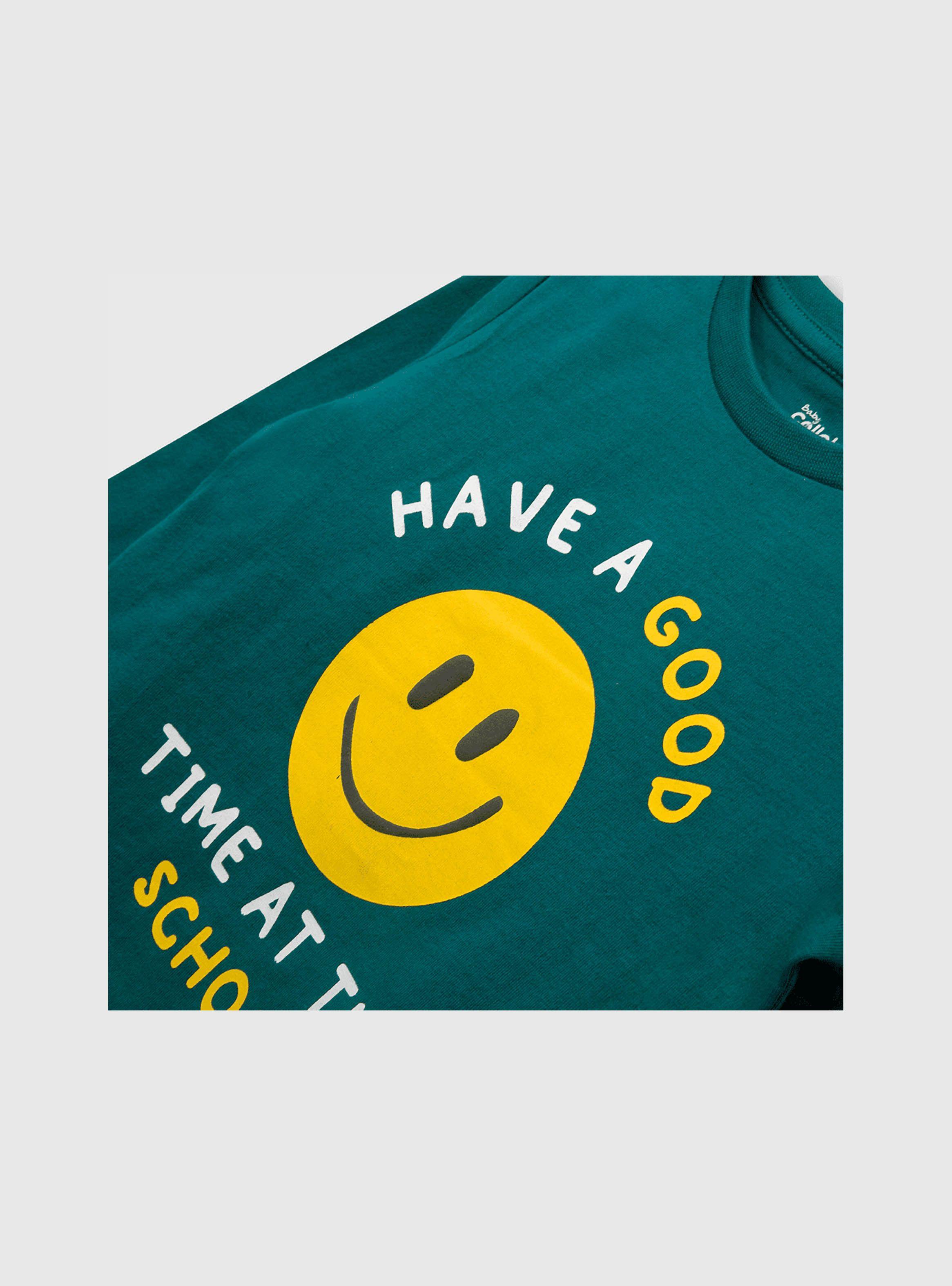 Polera Niño Verde (3 A 36 Meses) Colloky-2