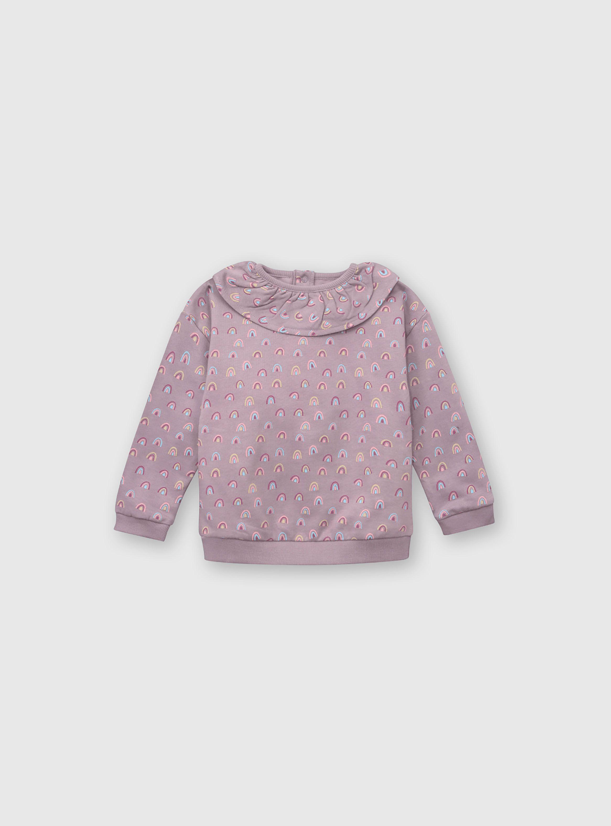 Poleron Niña Morado 53084 Colloky-0