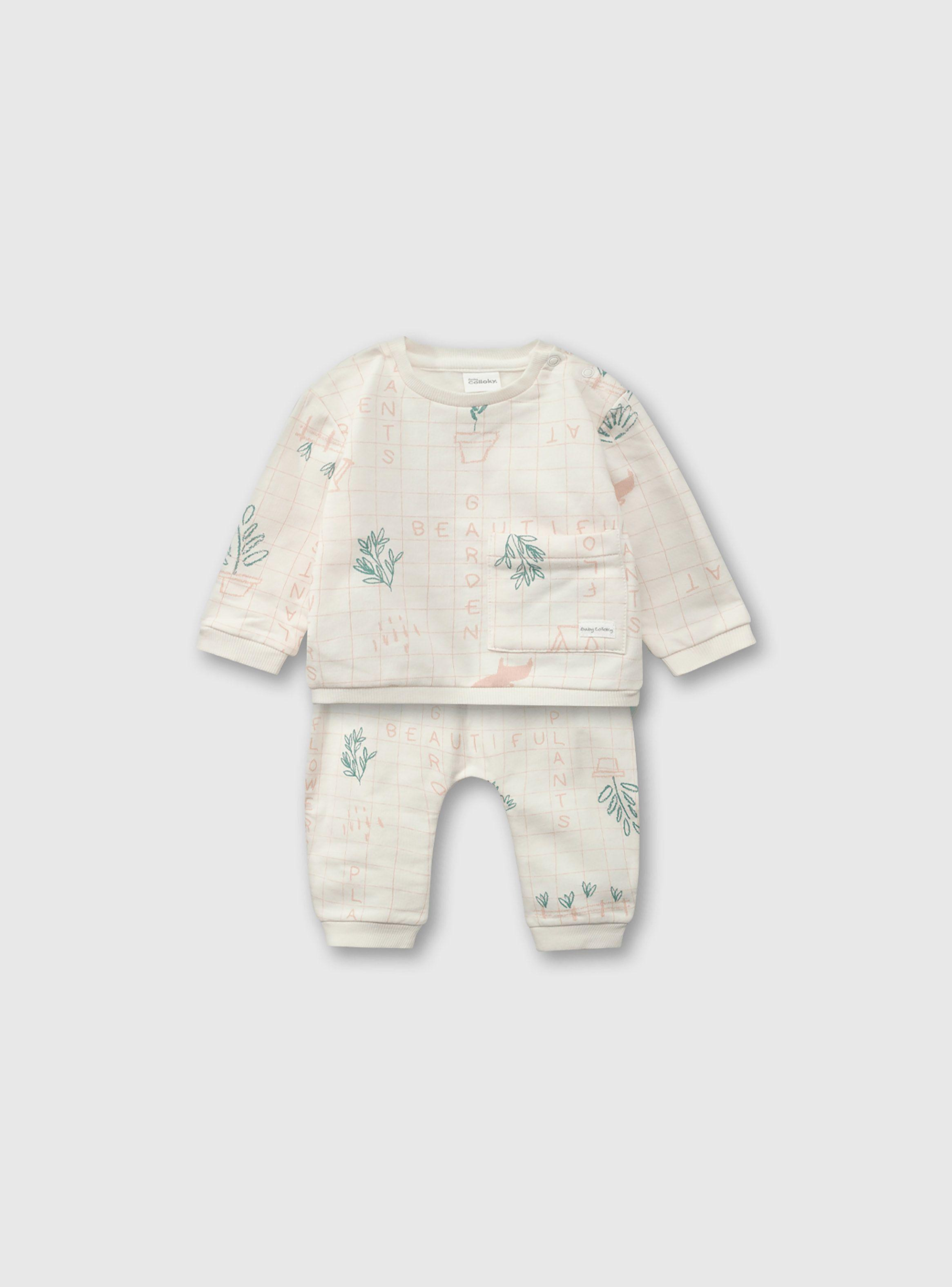 Set Poleron/Pantalon Niña Beige 53654 COLLOKY-0