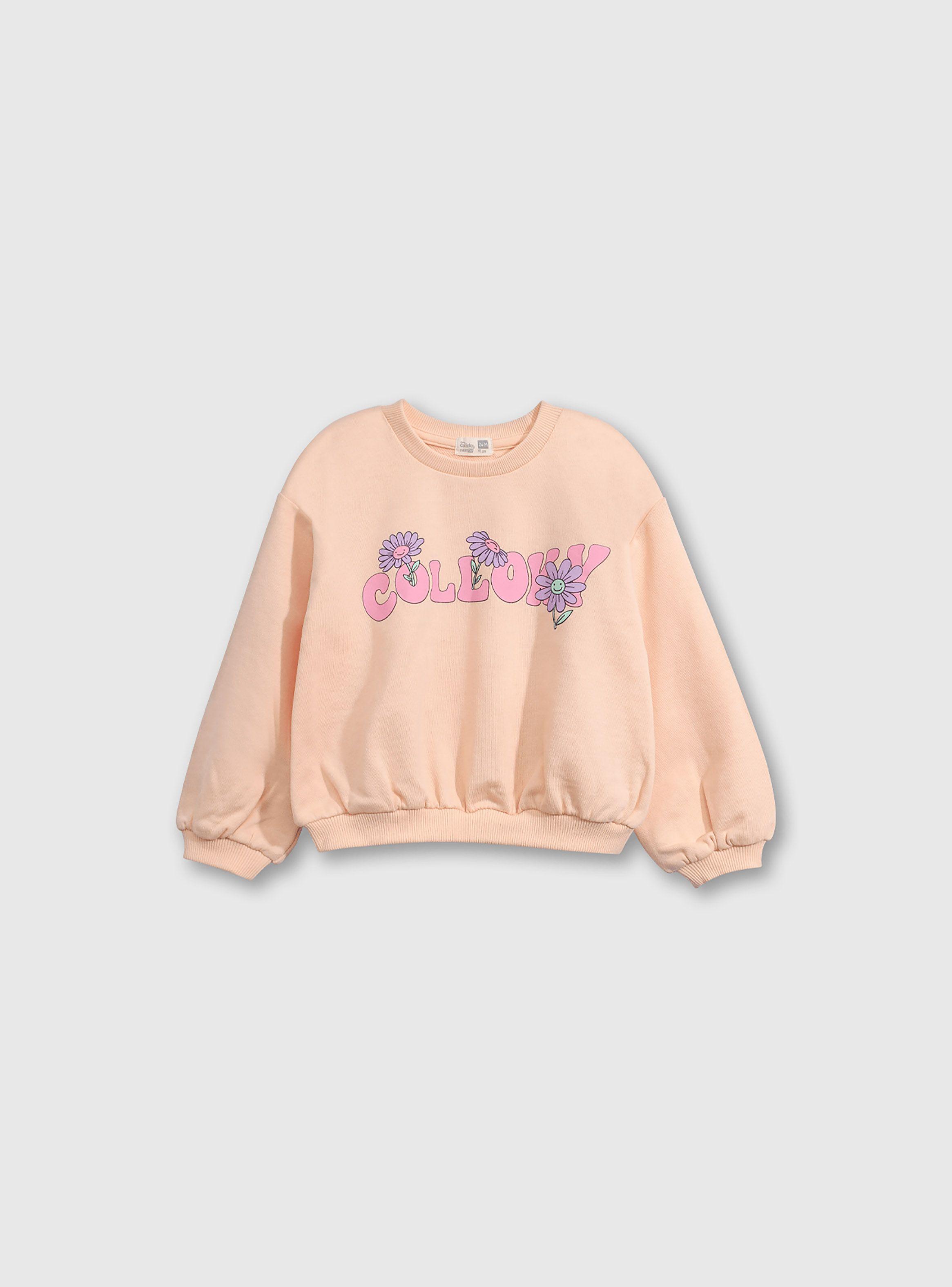 Polerón Niña Naranjo 54491 Colloky-0