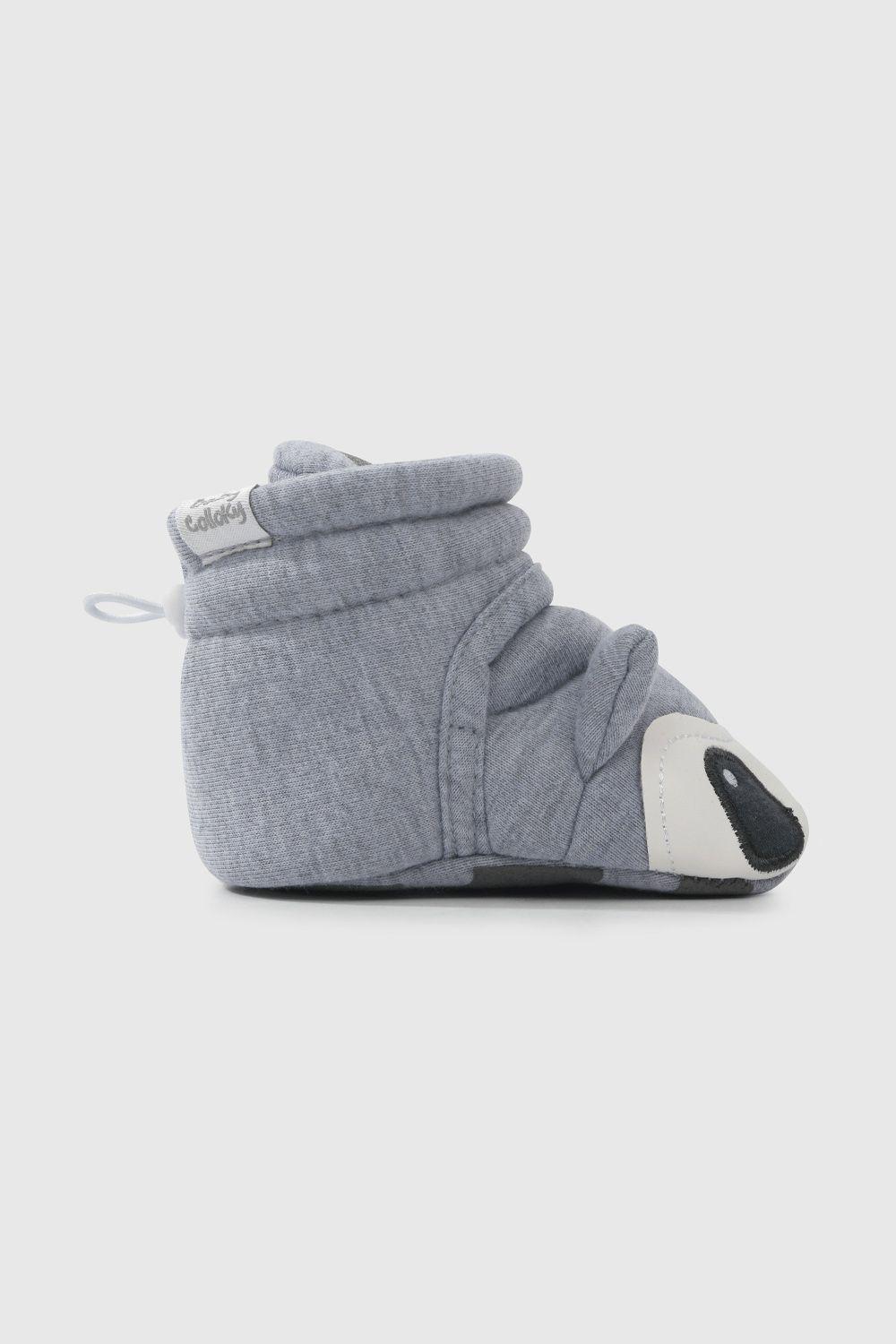 Pantufla Gris de Niño (14 a 18)-1