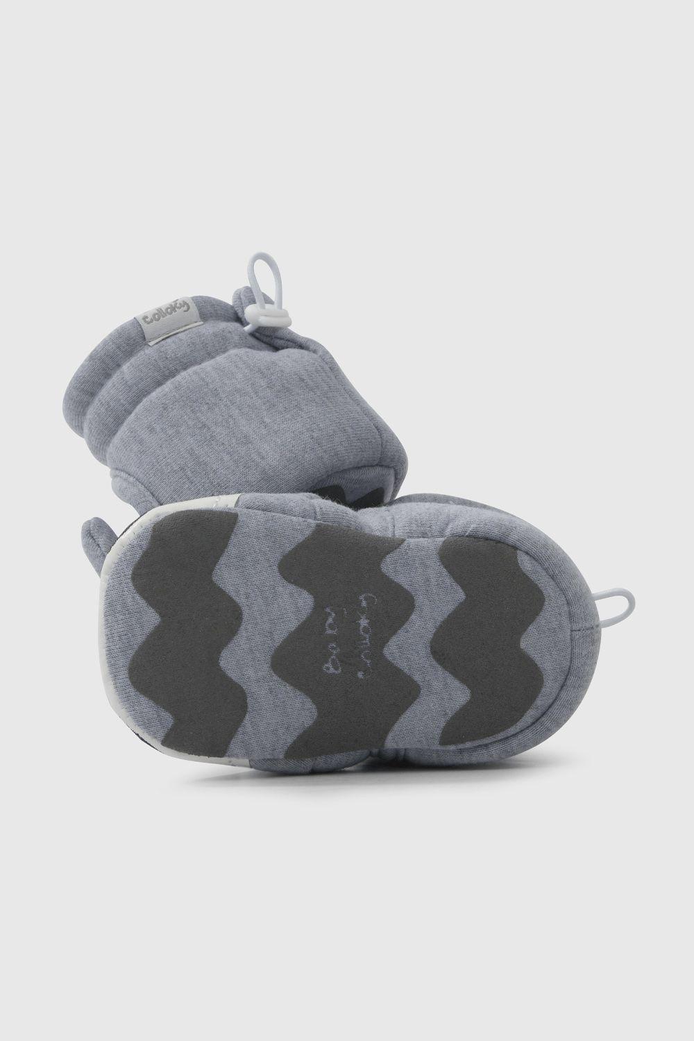 Pantufla Gris de Niño (14 a 18)-2