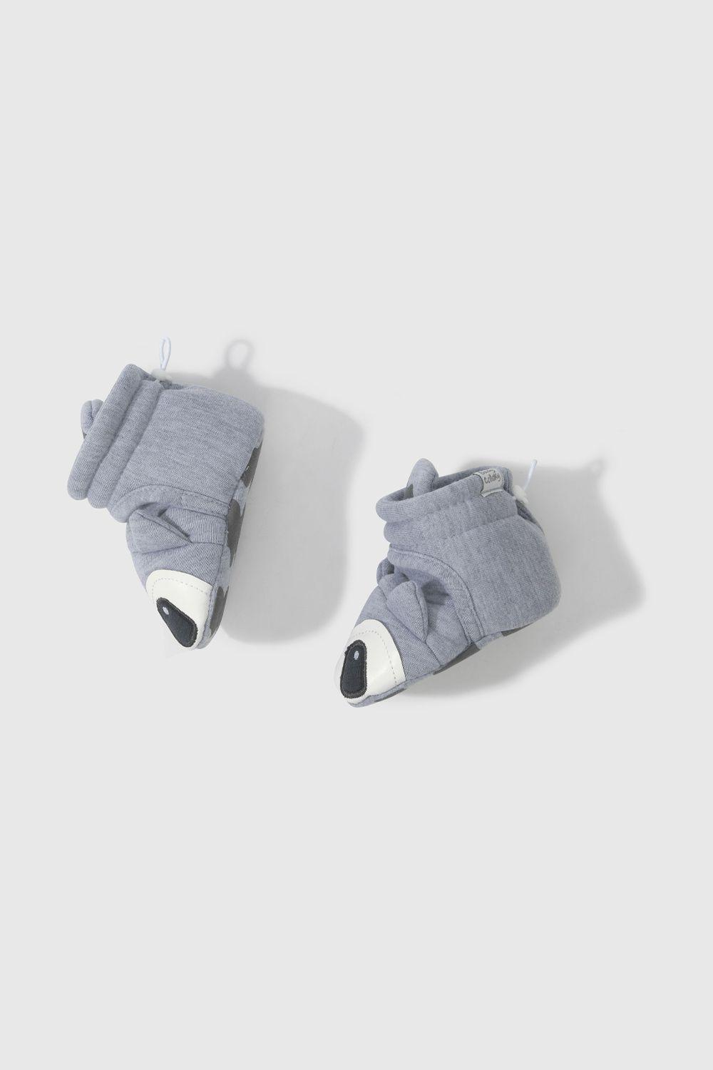 Pantufla Gris de Niño (14 a 18)-3