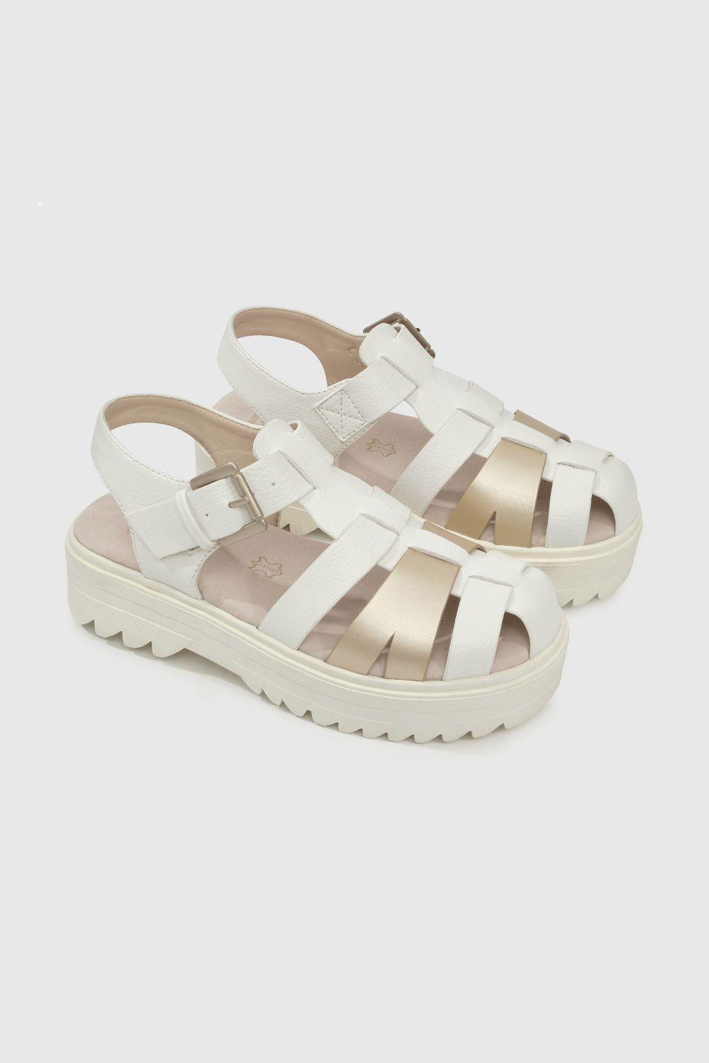 Sandalia Colección Niña Blanco 53040210V25-0