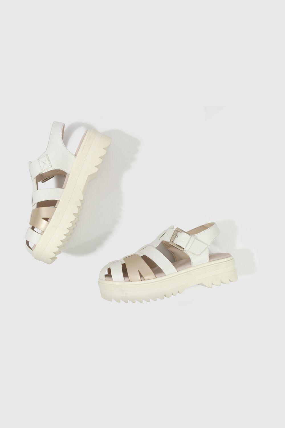 Sandalia Colección Niña Blanco 53040210V25-3