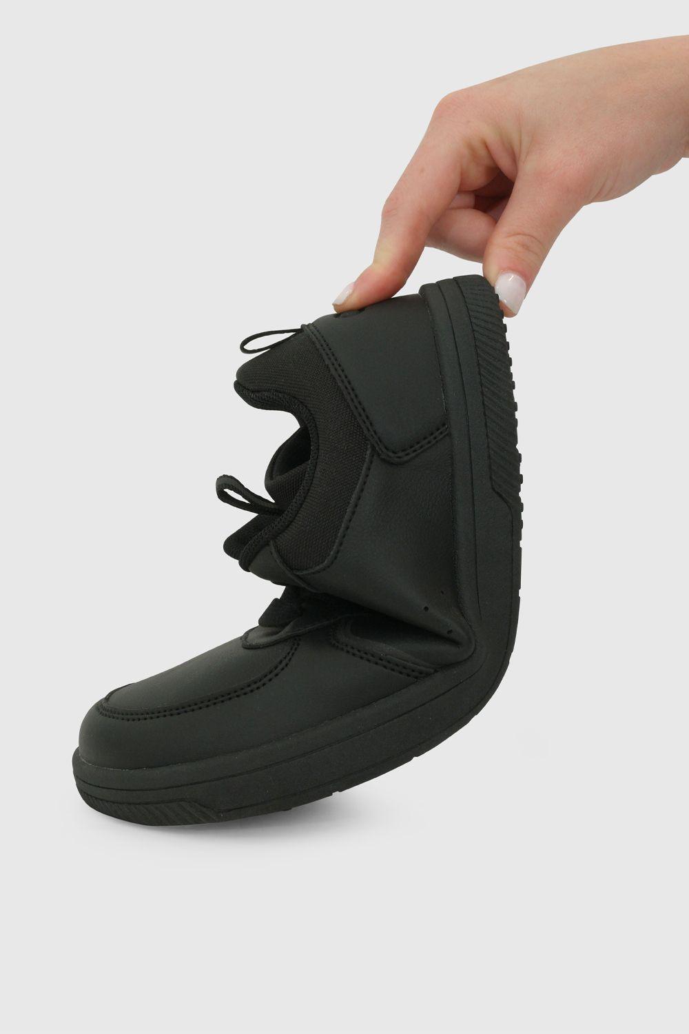 Zapatilla Escolar Negra 7274 Colloky-6