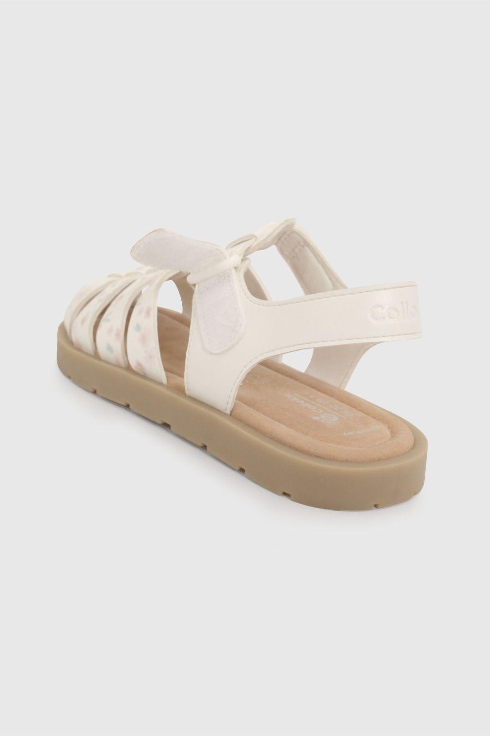 Sandalia Niña Blanco 57785 Colloky-5
