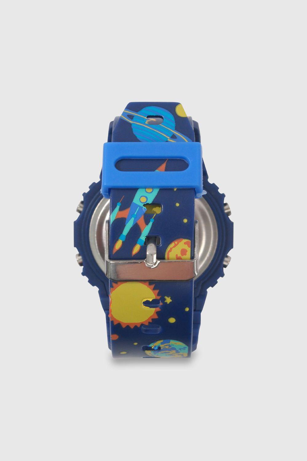 Reloj de Planetas Azul-2