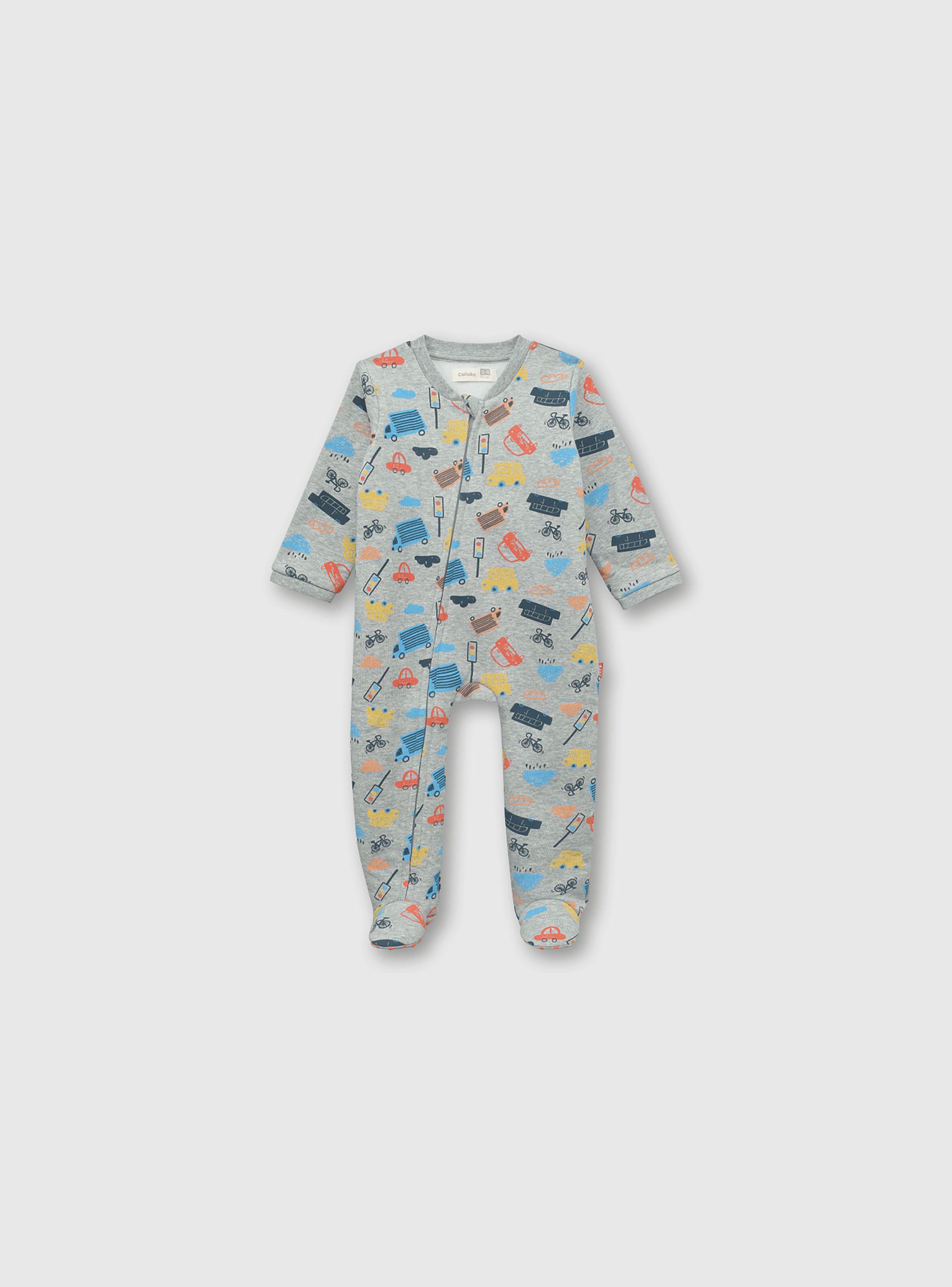 Pijama Niño Gris 52928 Colloky-0