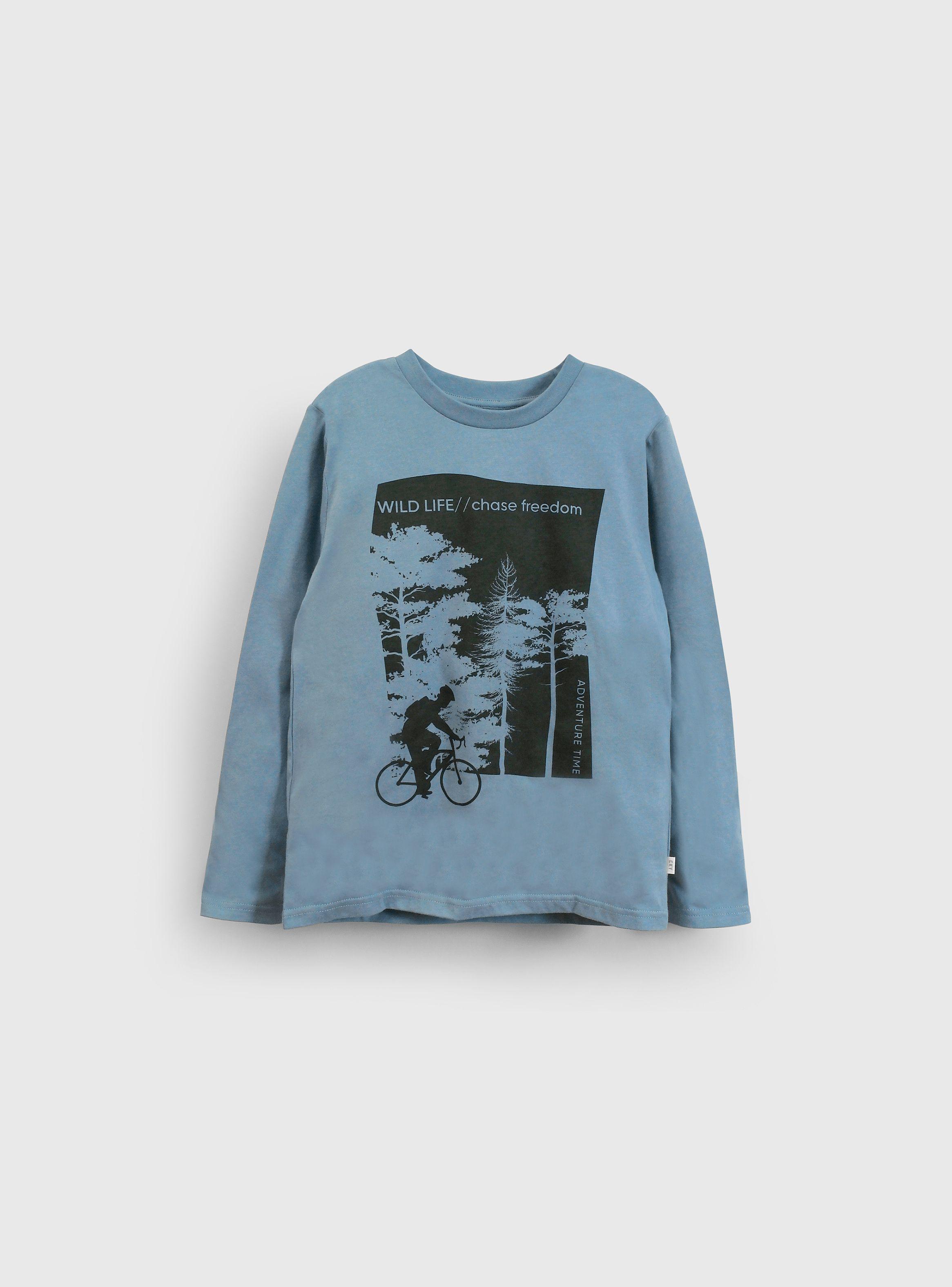 Polera Niño Celeste 56412 Colloky-0