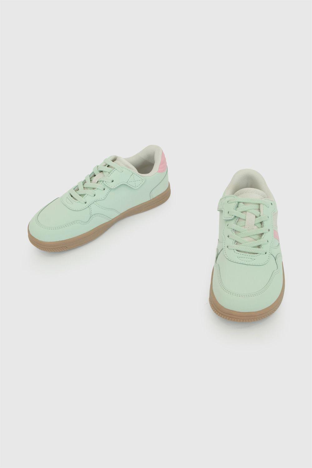 Zapatilla Urbana Verde Niña 28-33 Colloky-3