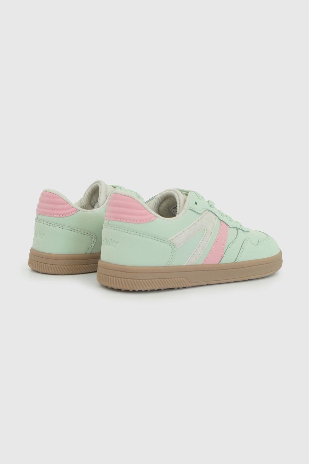 Zapatilla Urbana Verde Niña 28-33 Colloky-4