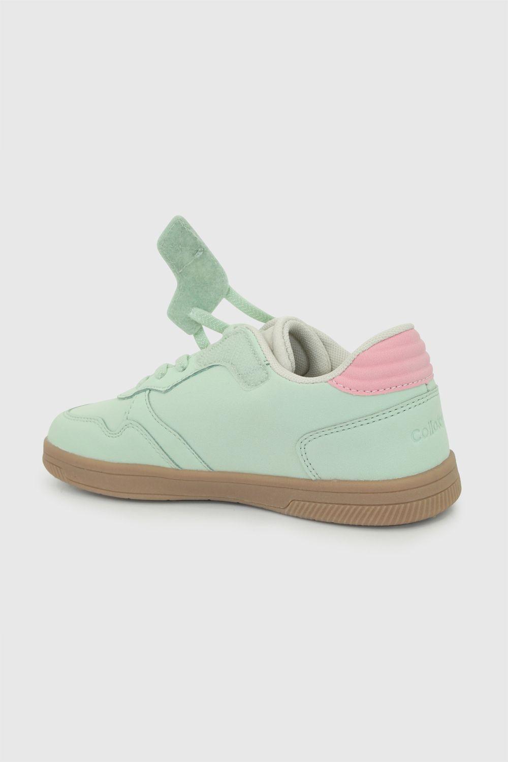 Zapatilla Urbana Verde Niña 28-33 Colloky-5