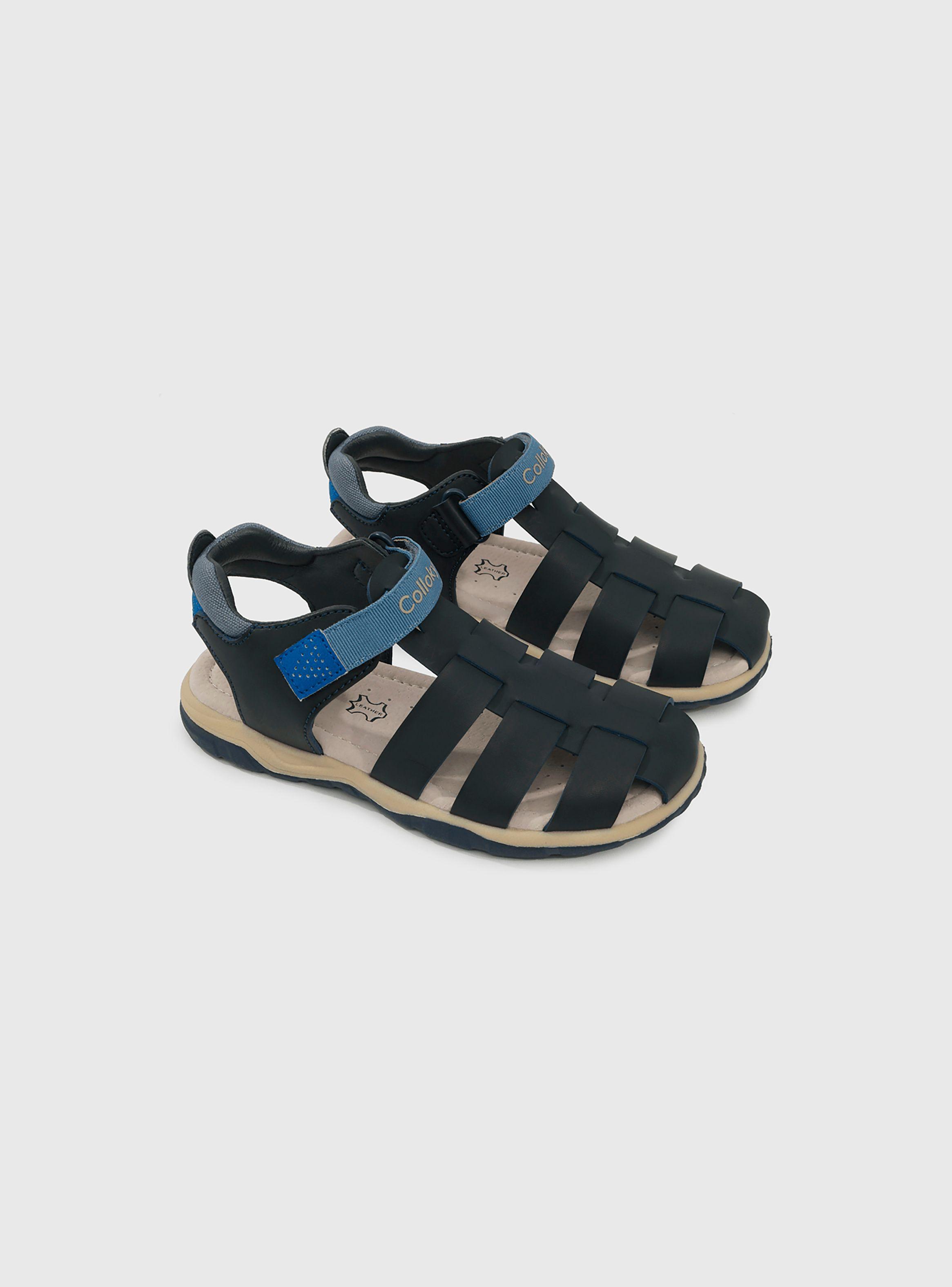 Sandalia Niño Azul 55659 Colloky-0