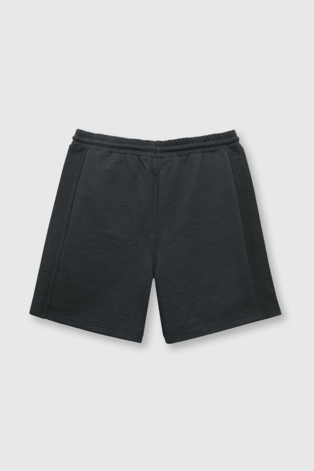 Bermuda de niño relajado marengo (2 a 12 años)-1