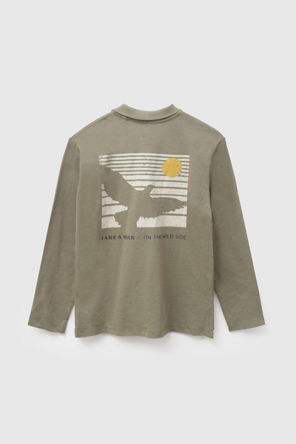 Polera Niño Verde 7688 Colloky-1