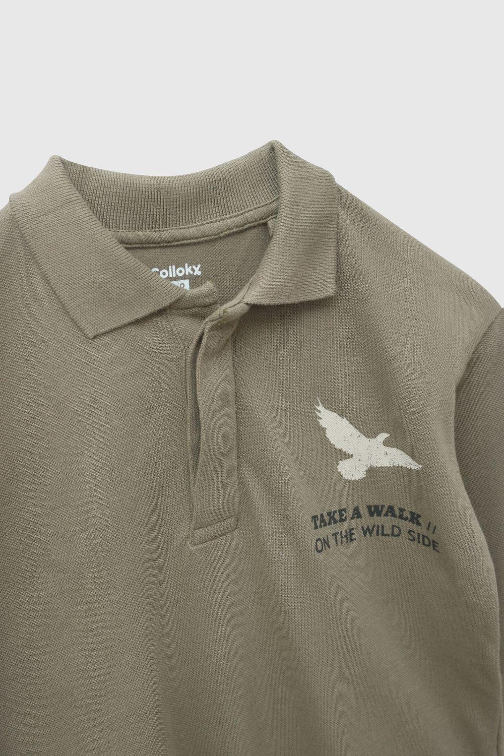 Polera Niño Verde 7688 Colloky-2