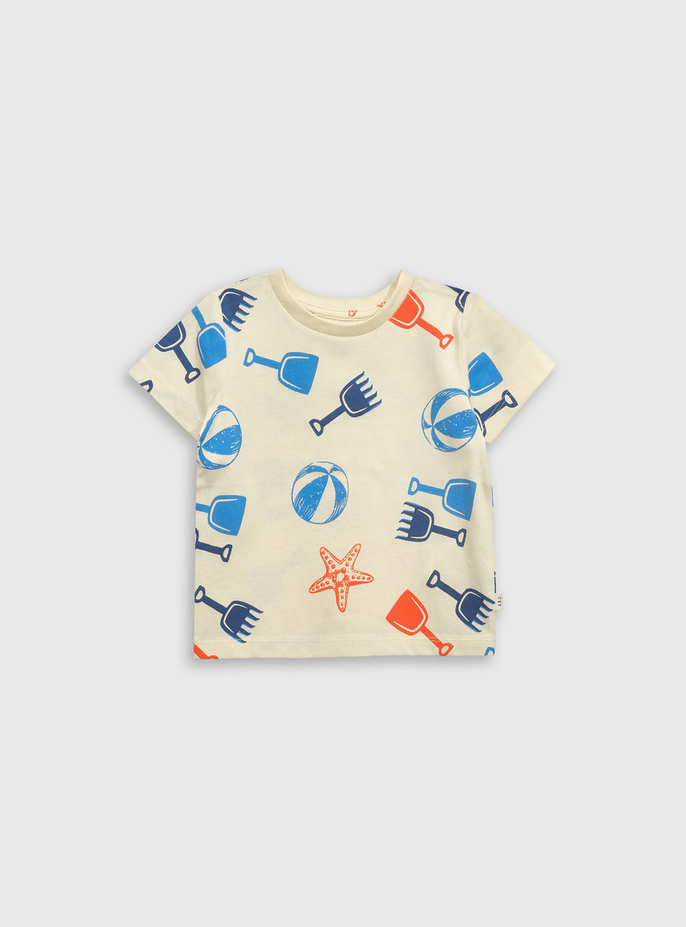Polera Niño Amarillo 54664 Colloky-0