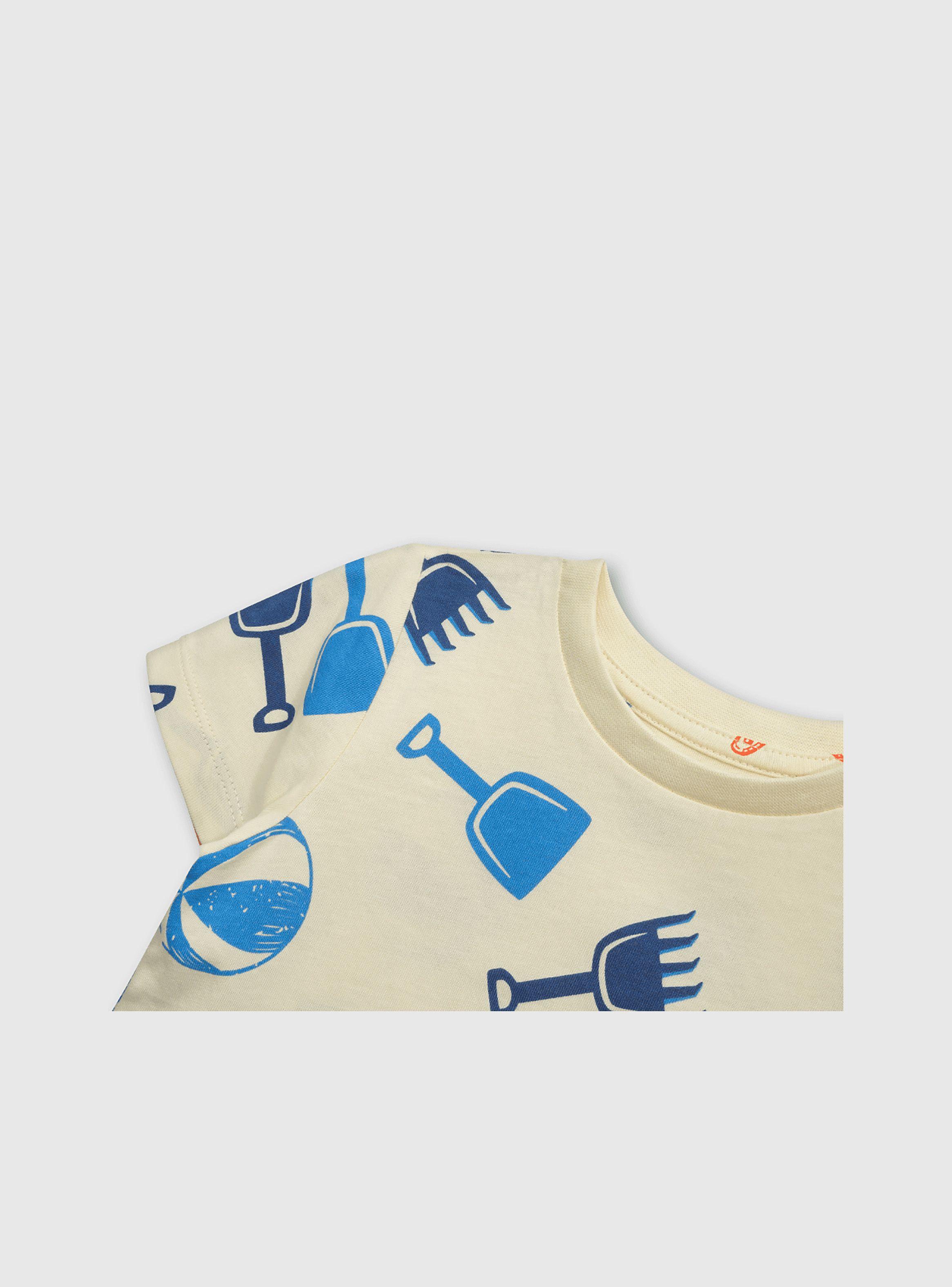 Polera Niño Amarillo 54664 Colloky-2