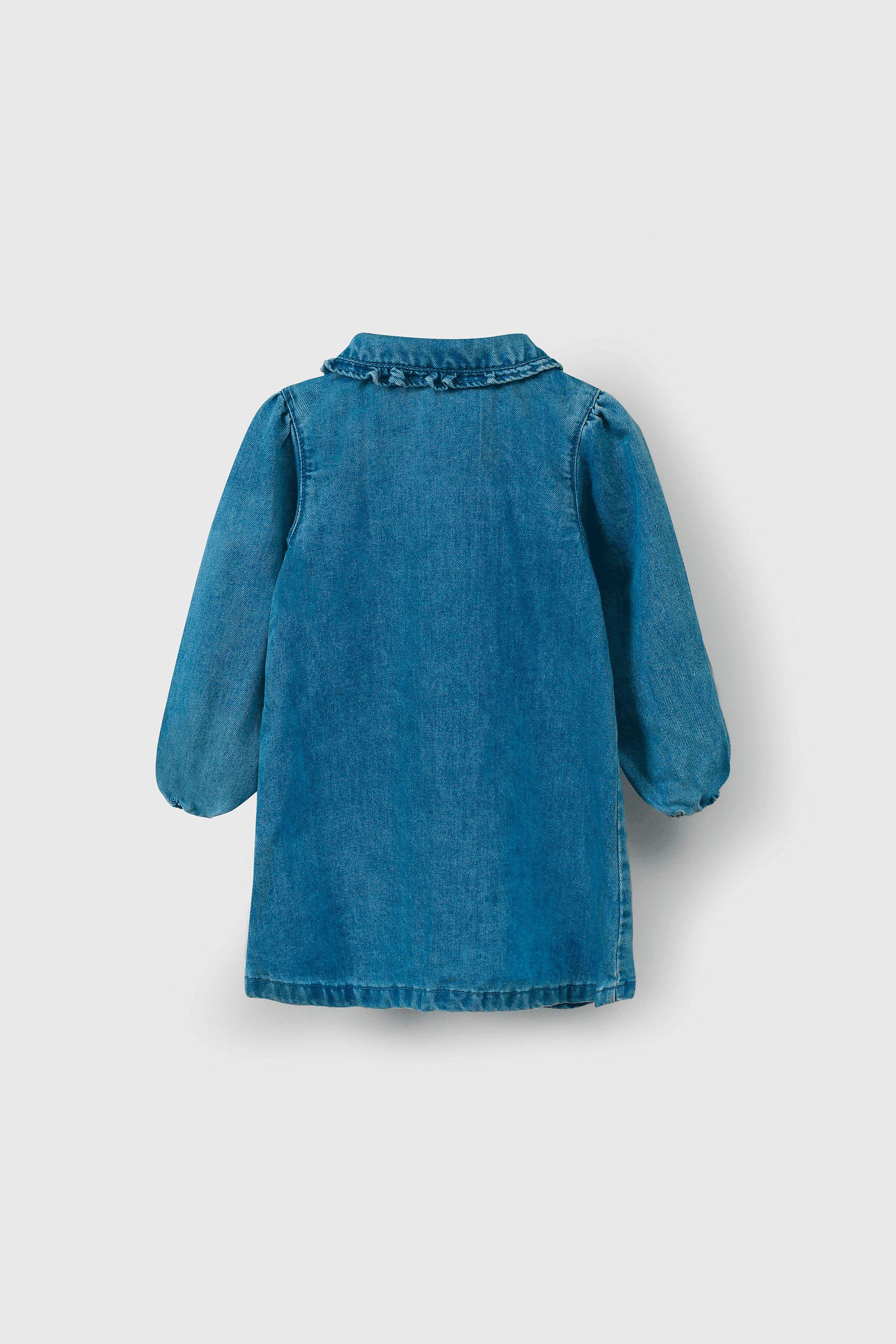 Vestido Denim Cuello-1