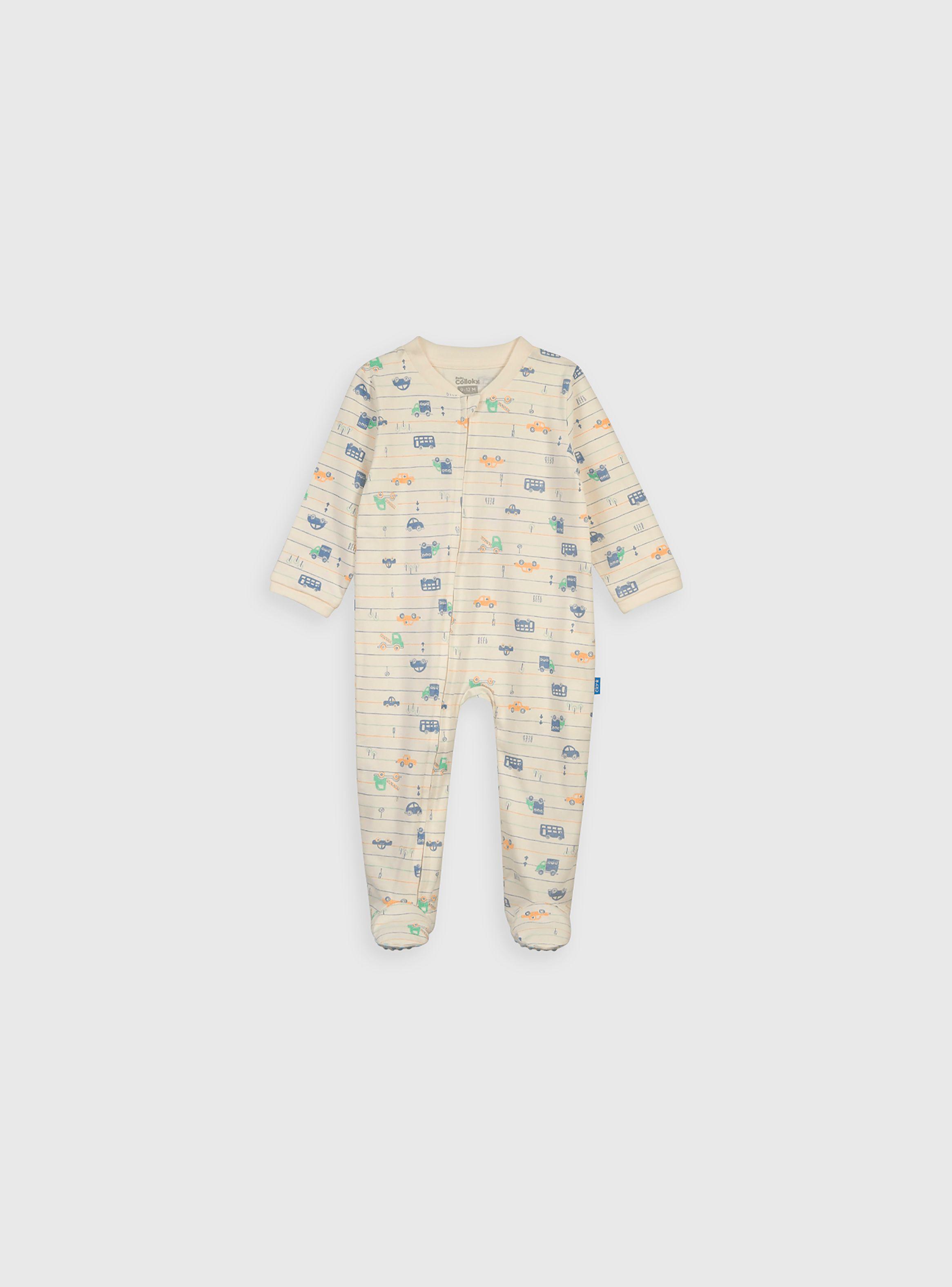 Pijama Niño Blanco 56109 Colloky-0