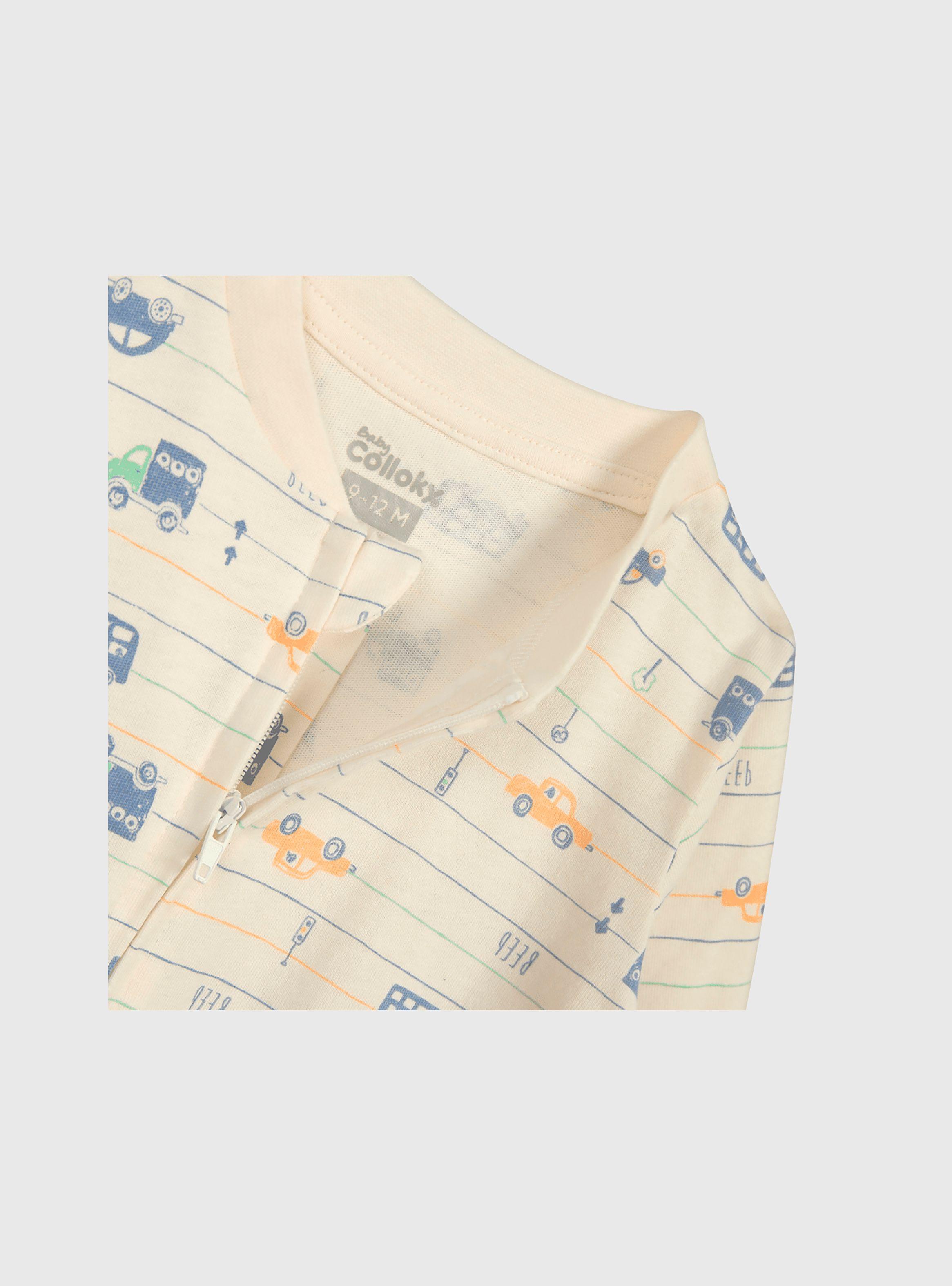 Pijama Niño Blanco 56109 Colloky-2