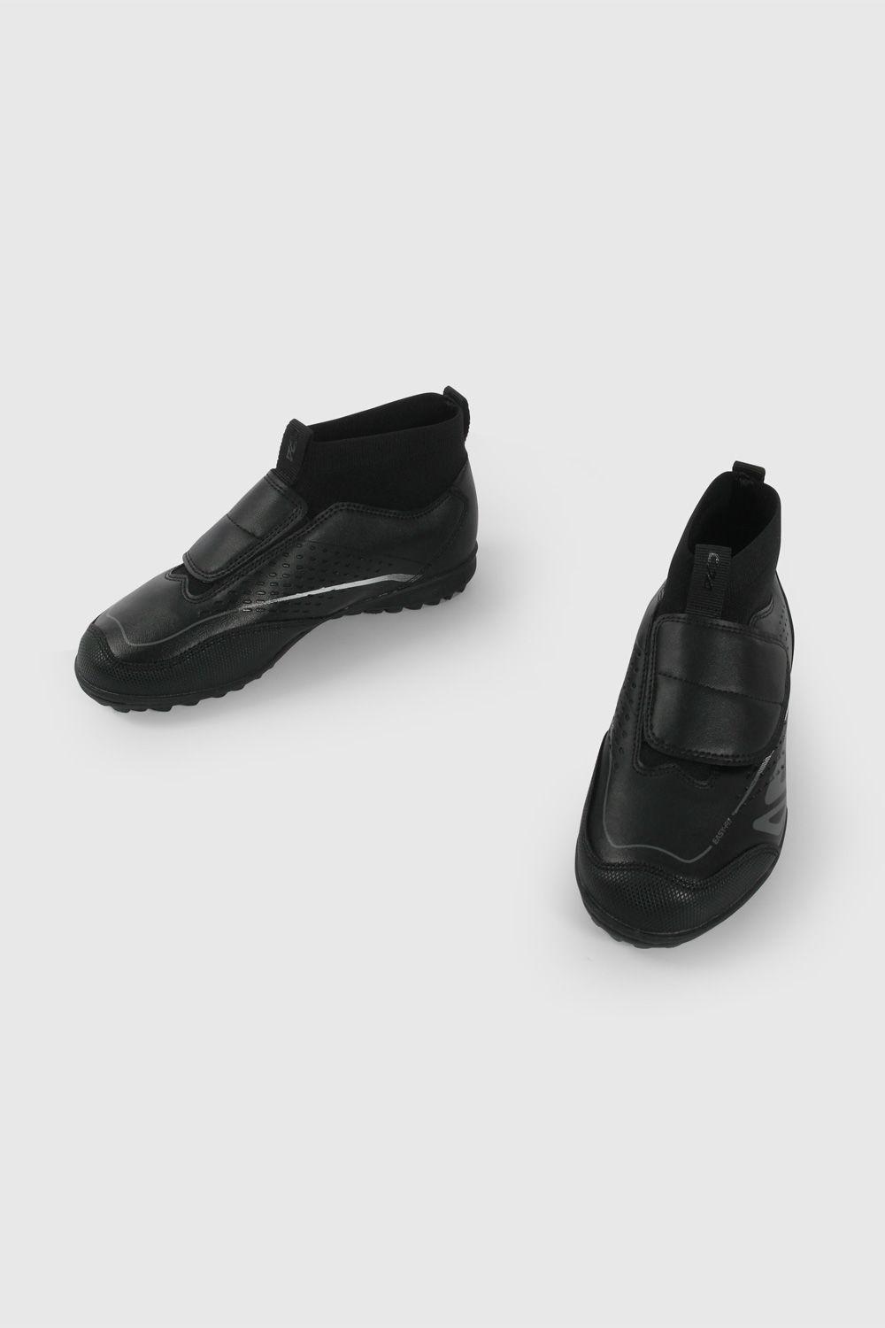 Zapatilla de Fútbol Negra de Niño talla 28 a 38-3