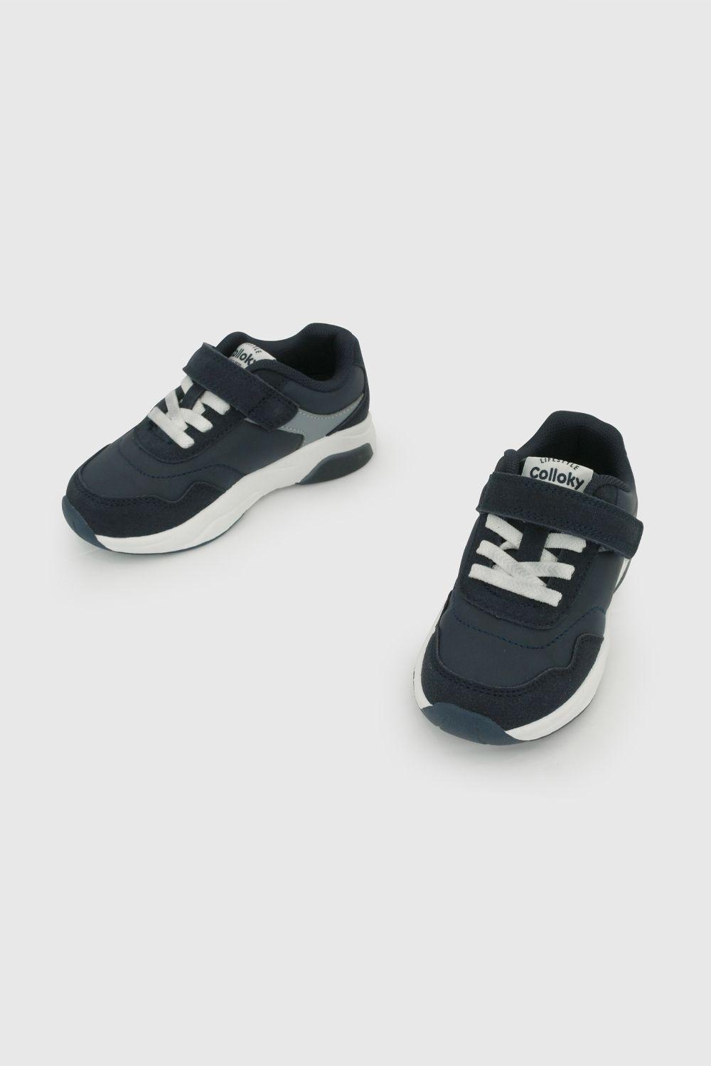 Zapatilla Azul Niño 7491 Colloky-3