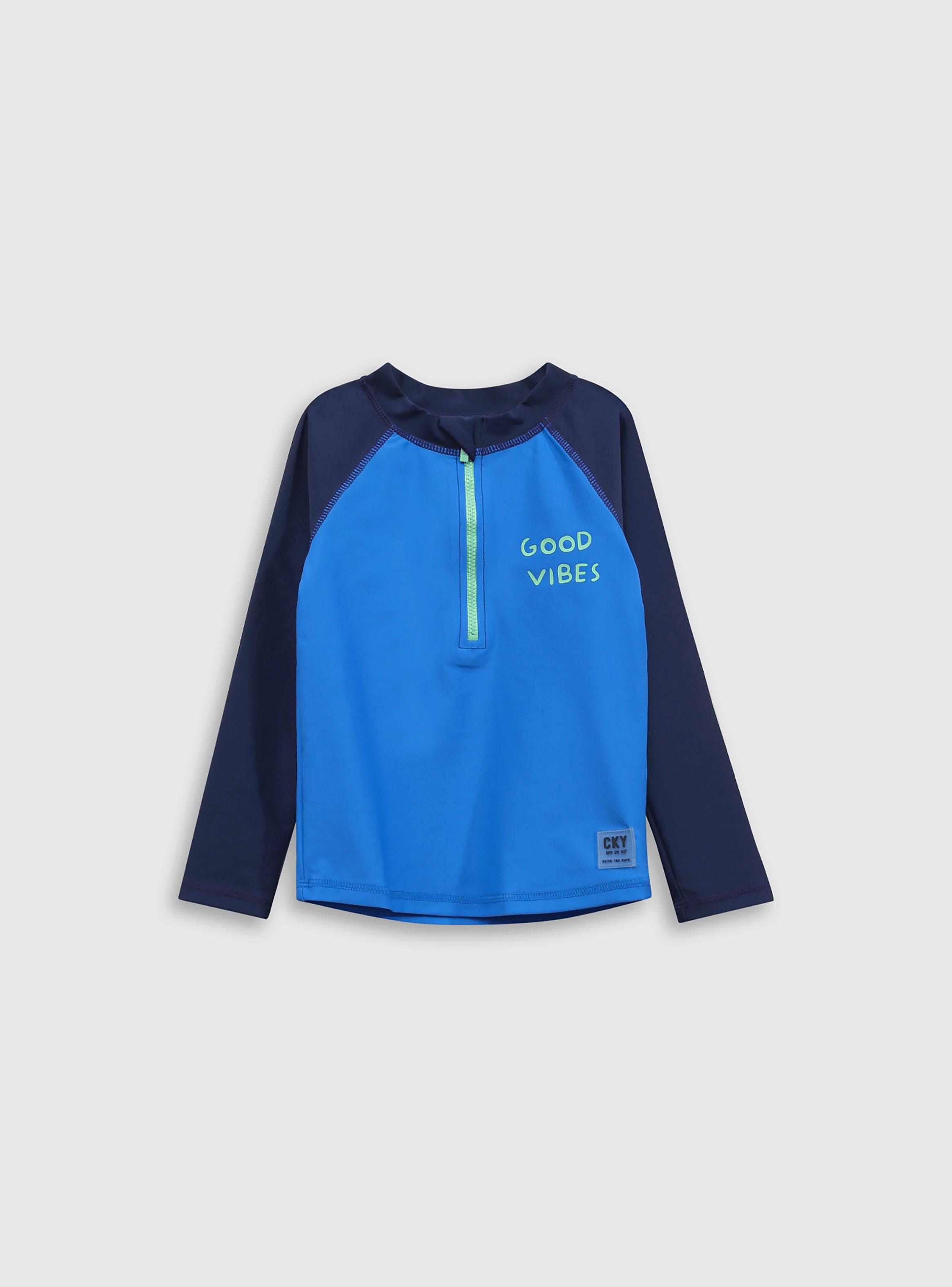 Polera Playa Niño Azul 54743 Colloky-0