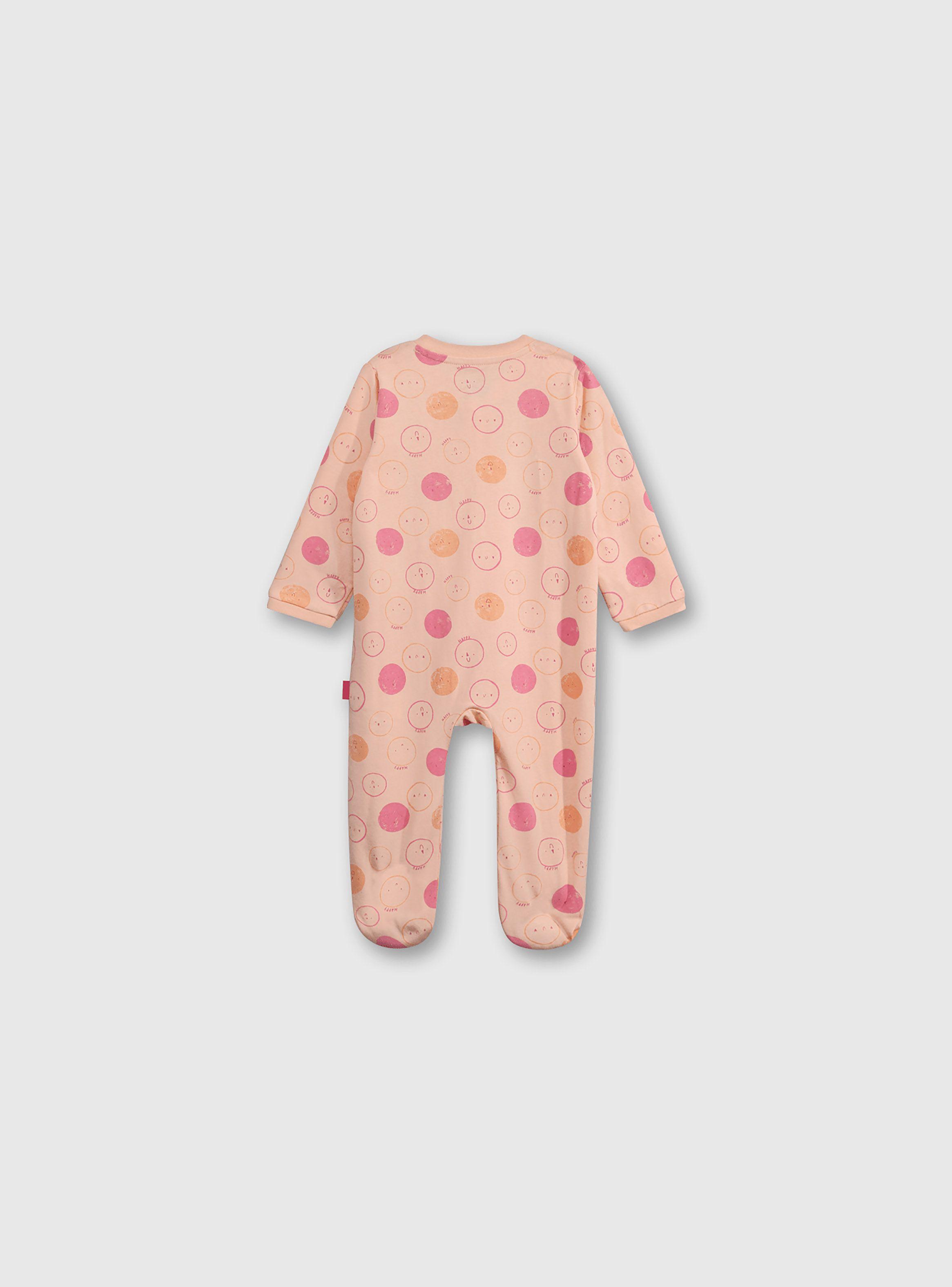 Pijama Bebés Naranja 54255 Colloky-2