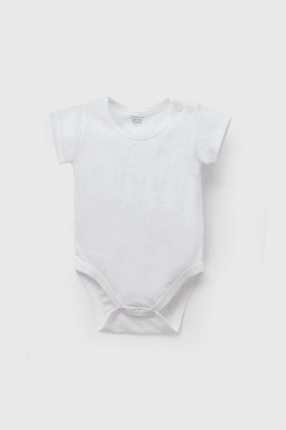 Conjunto Blanco Flores De Bebé COPN1209V26-2