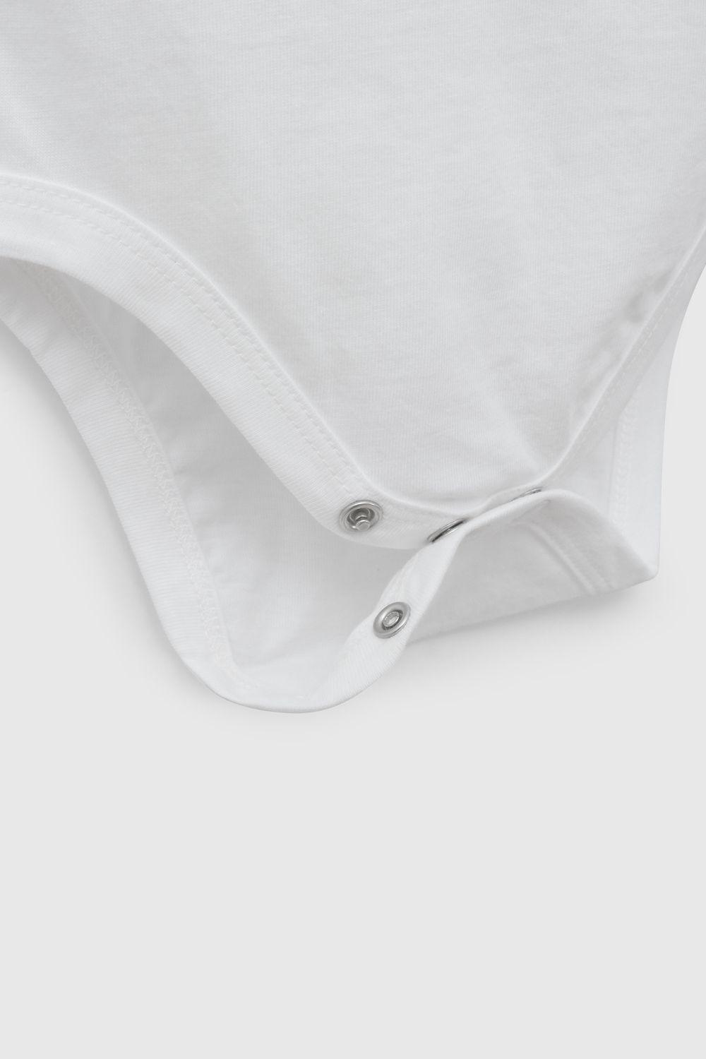 Conjunto Blanco Flores De Bebé COPN1209V26-4