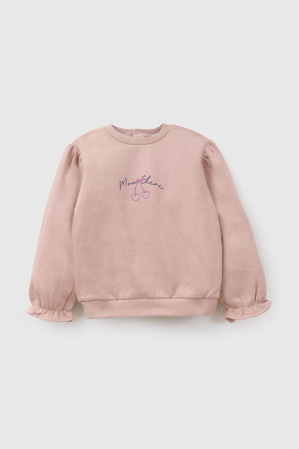 Polerón Rosa Niña 7376 Colloky-0