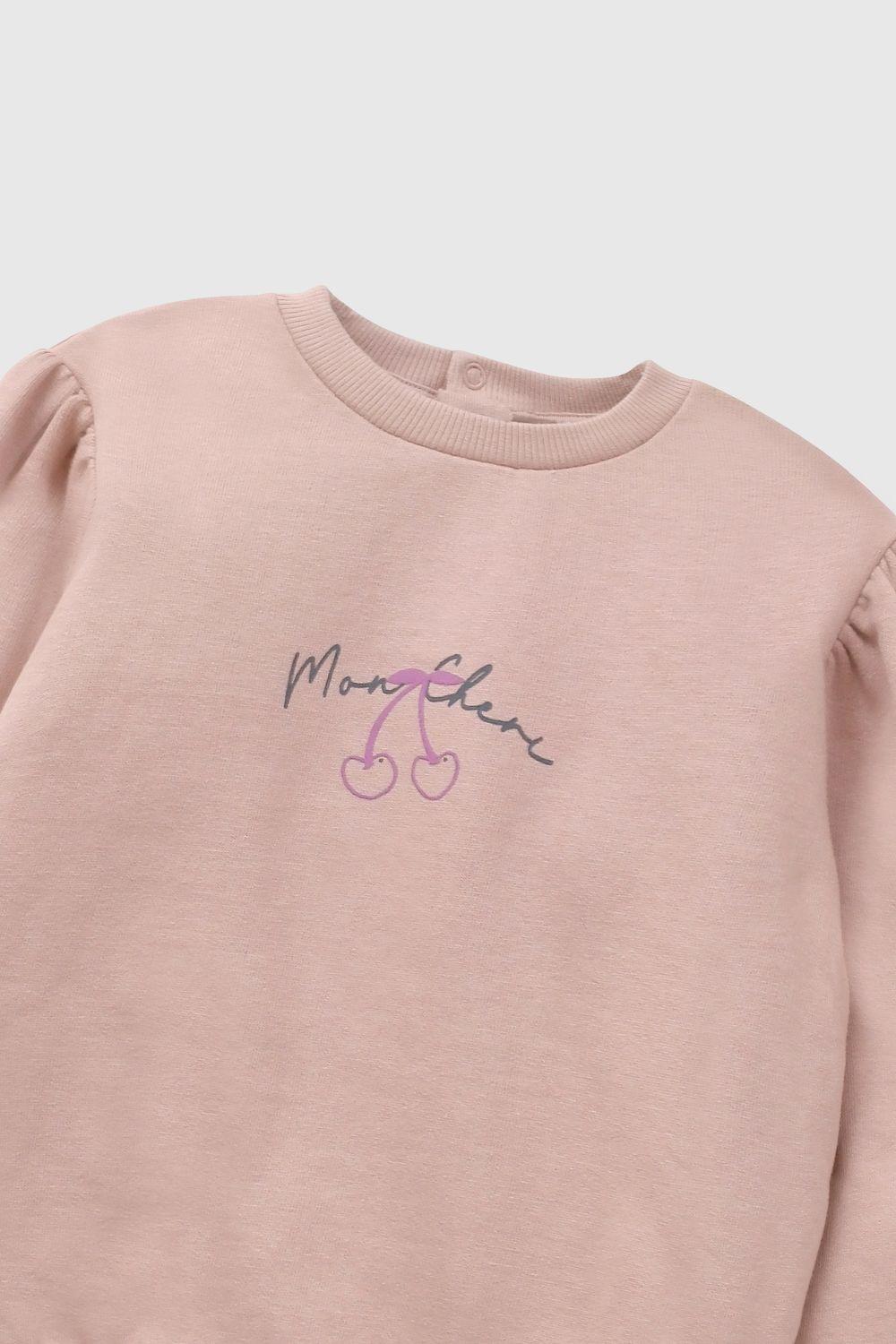 Polerón Rosa Niña 7376 Colloky-2