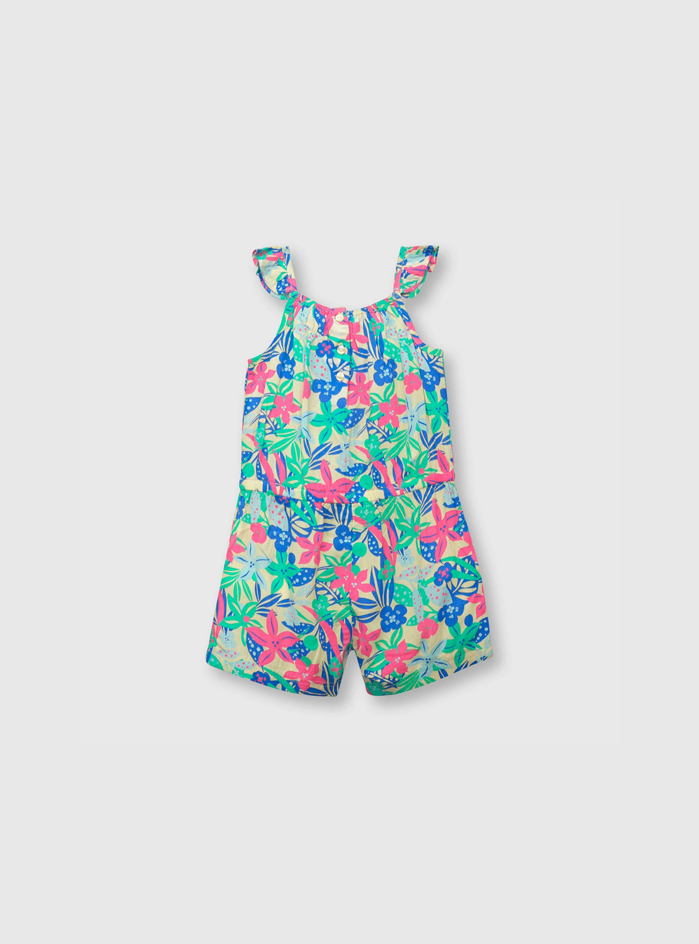 Entero Bebe Niña Tropical (3 A 36 Meses) Colloky-1