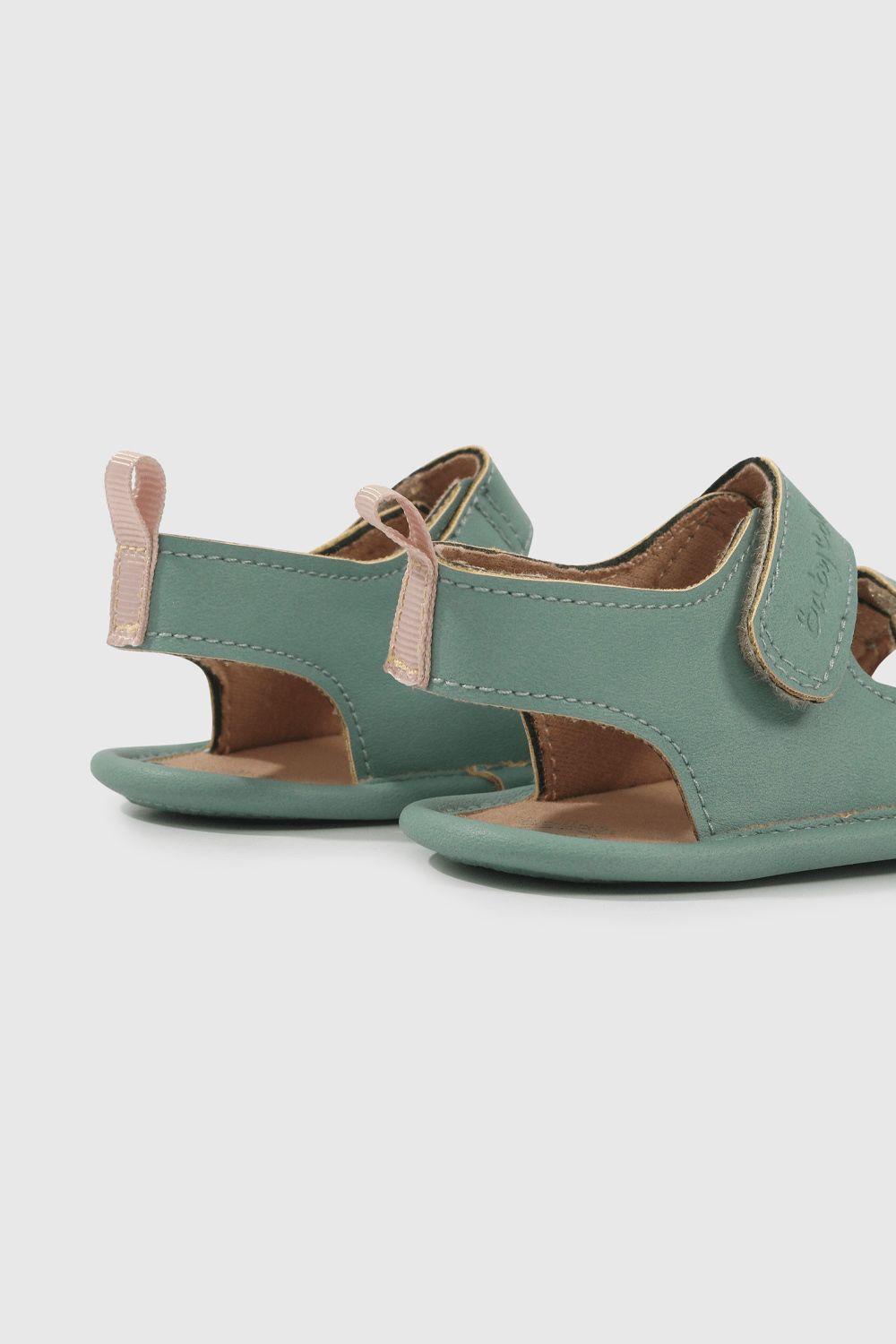 Sandalia Verde de Bebé-4