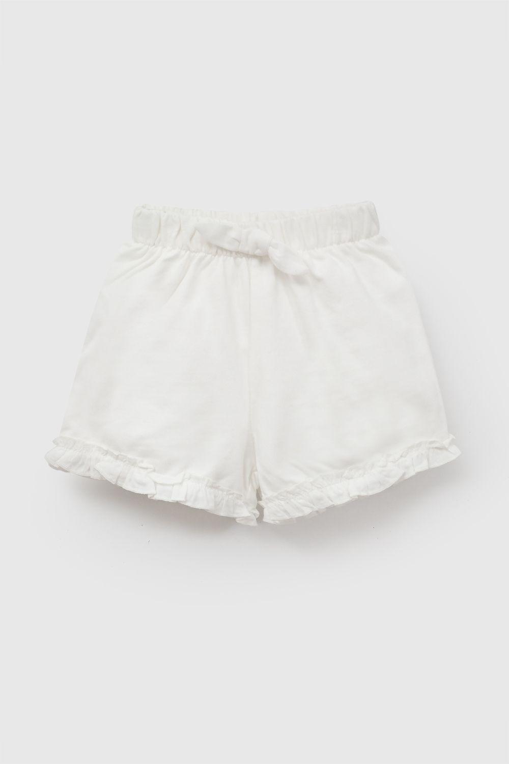 Short Crema Niña 6-9M a 4-5A Colloky-0