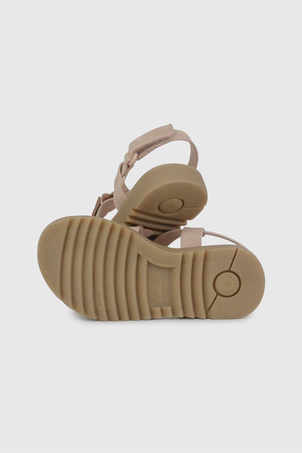 Sandalia Rosada con Aplicaciones de Mariposas 43080230V26-2