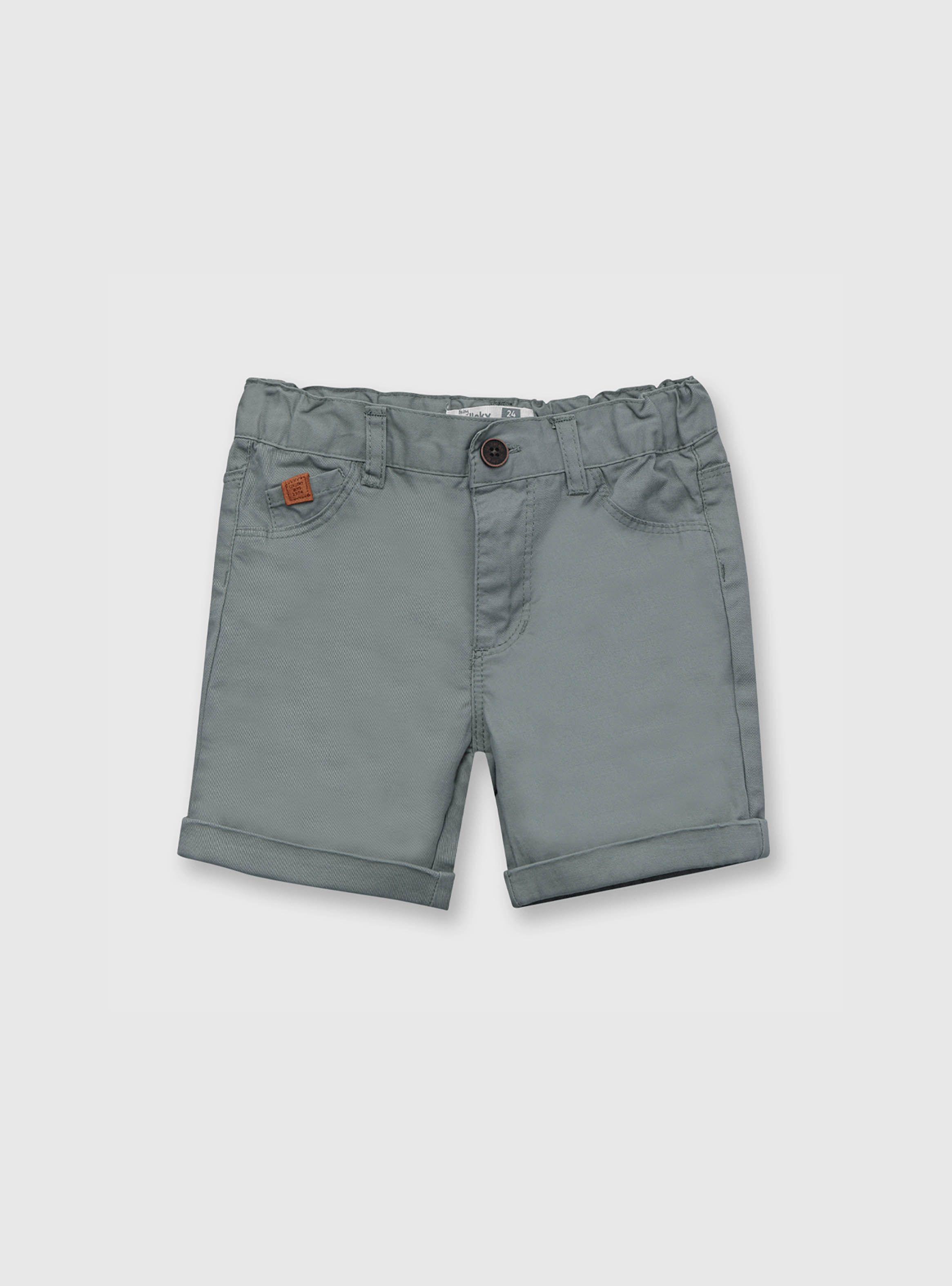 Bermuda Niño Verde Olivo (3 A 36 Meses) Colloky-0