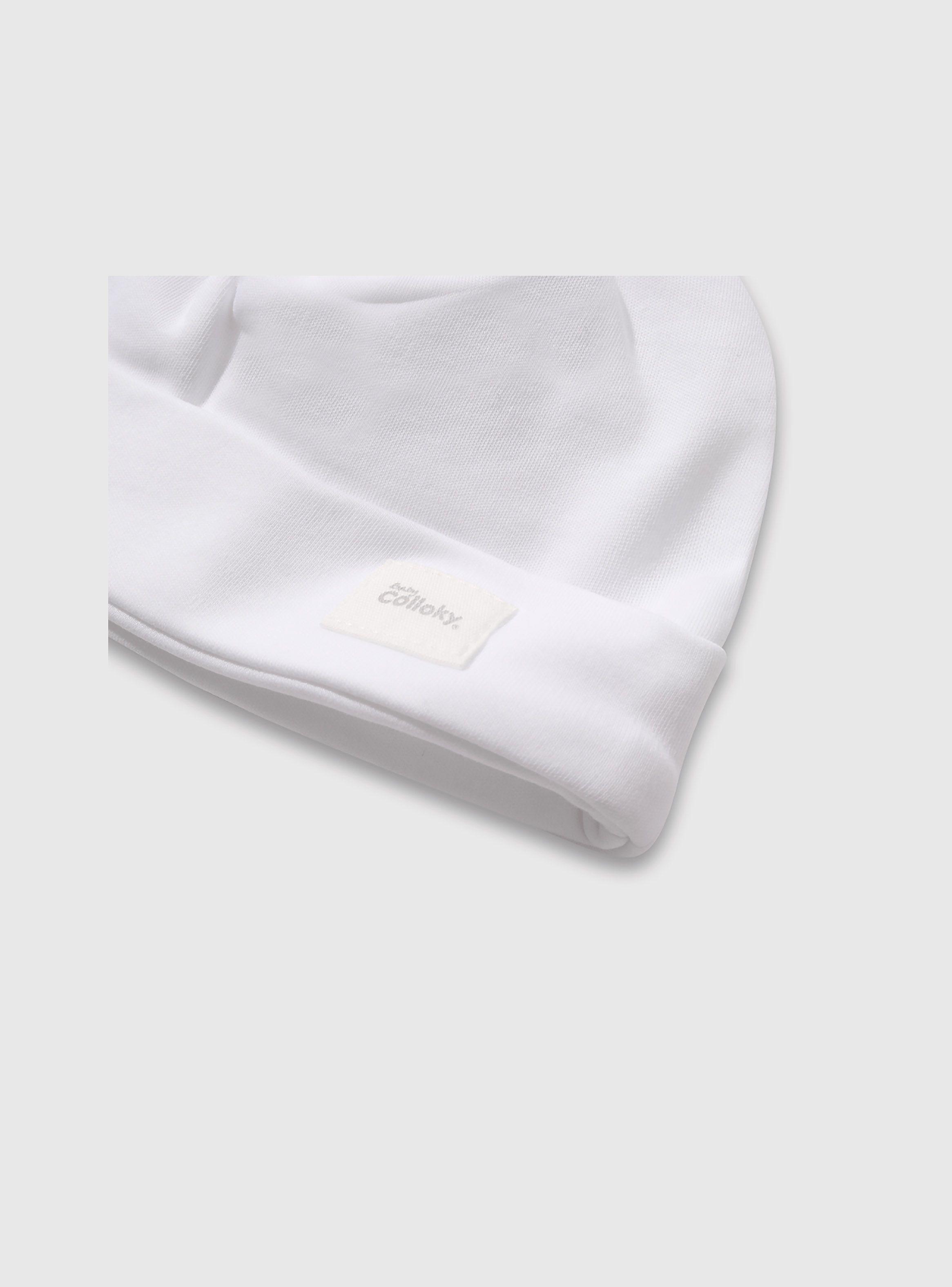 Gorro Baby Unisex Blanco 54236 Colloky-2