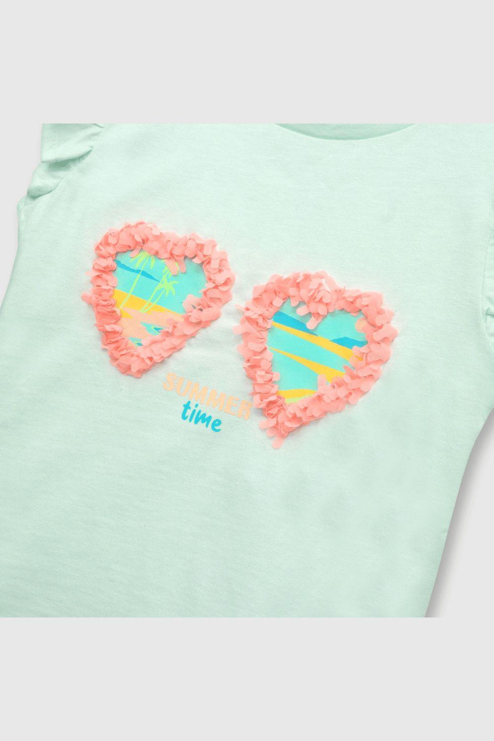 Polera de bebé niña anteojos aqua (3 a 36 meses)-2