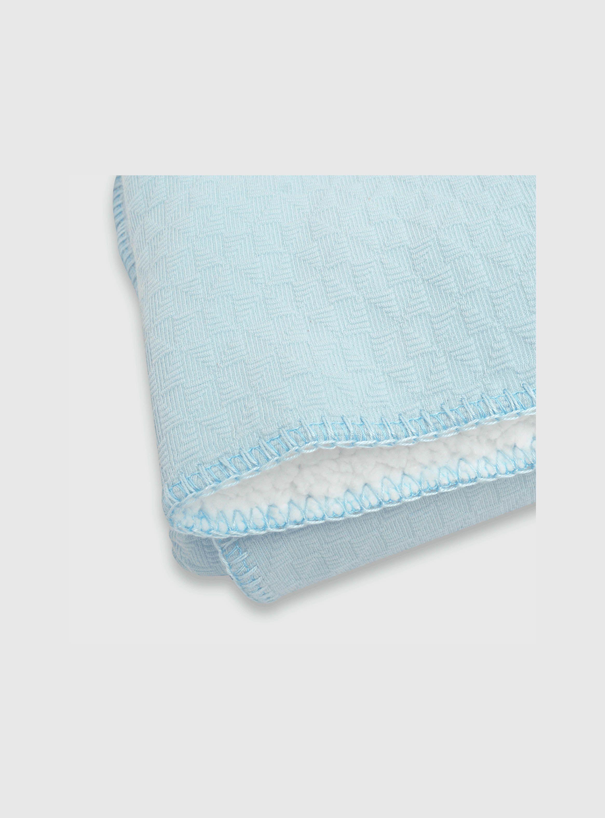 Manta De Bebé Niño 90 X 73 Cm Celeste (Talla Única) Colloky-2