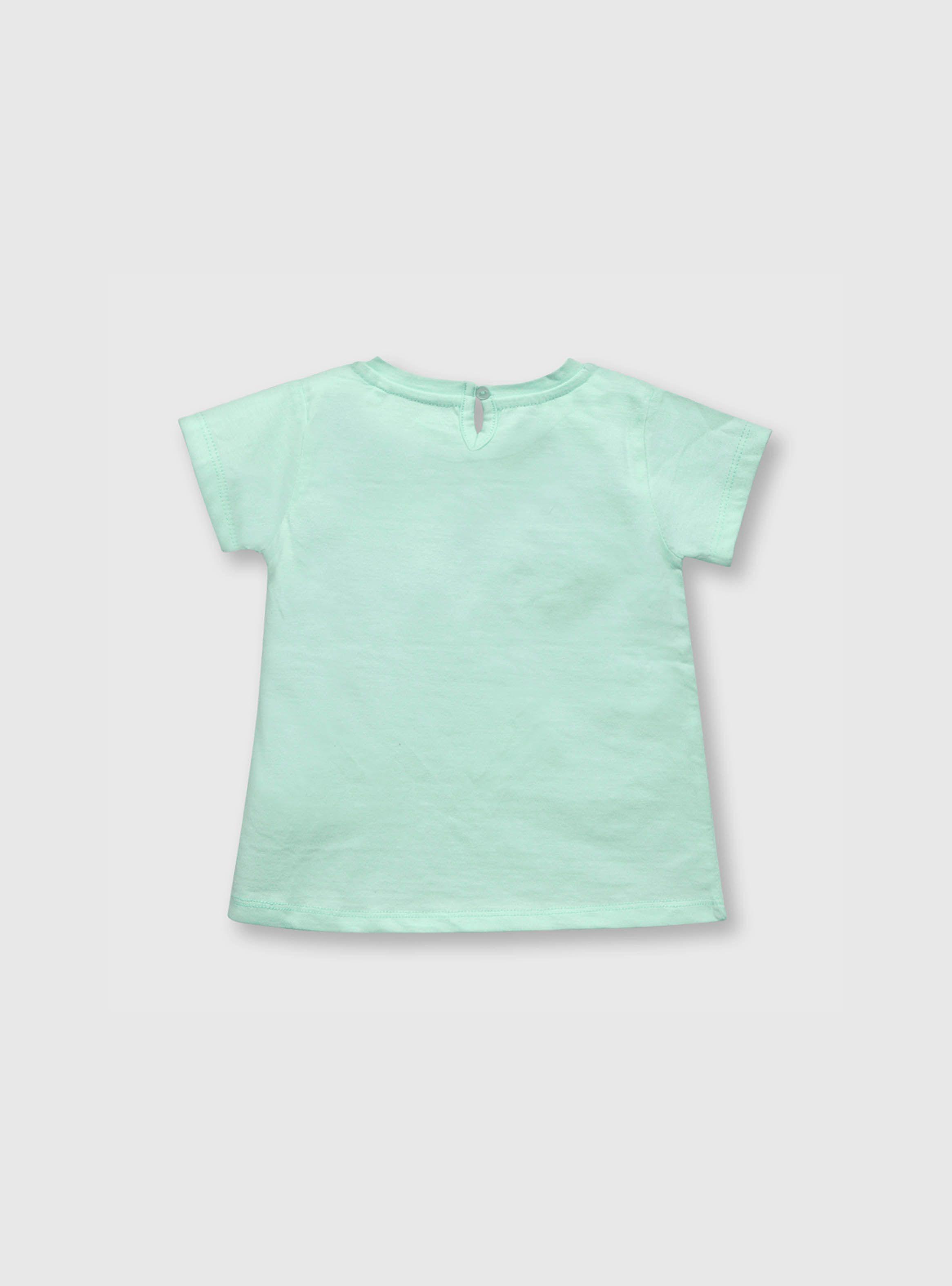 Polera De Bebe Niña Tortuga Calipso (3 A 36 Meses) Colloky-1