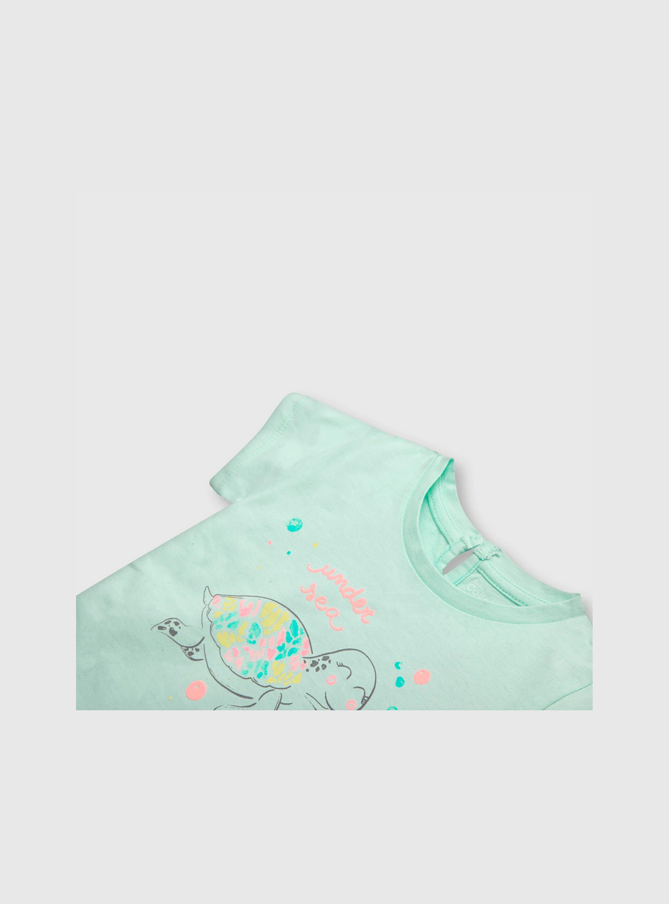 Polera De Bebe Niña Tortuga Calipso (3 A 36 Meses) Colloky-2