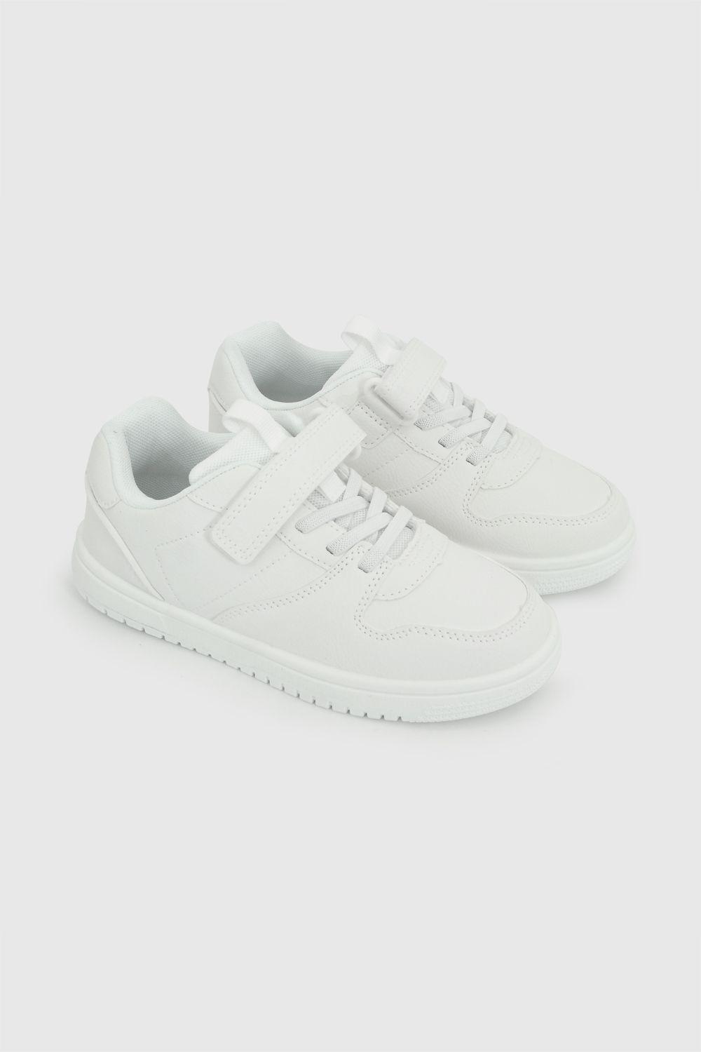 Zapatilla Urbana Blanca Unisex 28-38 Colloky-0