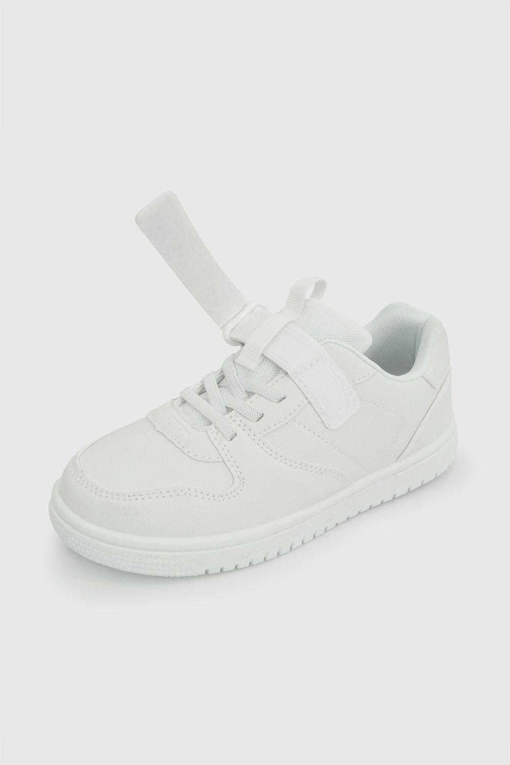 Zapatilla Urbana Blanca Unisex 28-38 Colloky-6