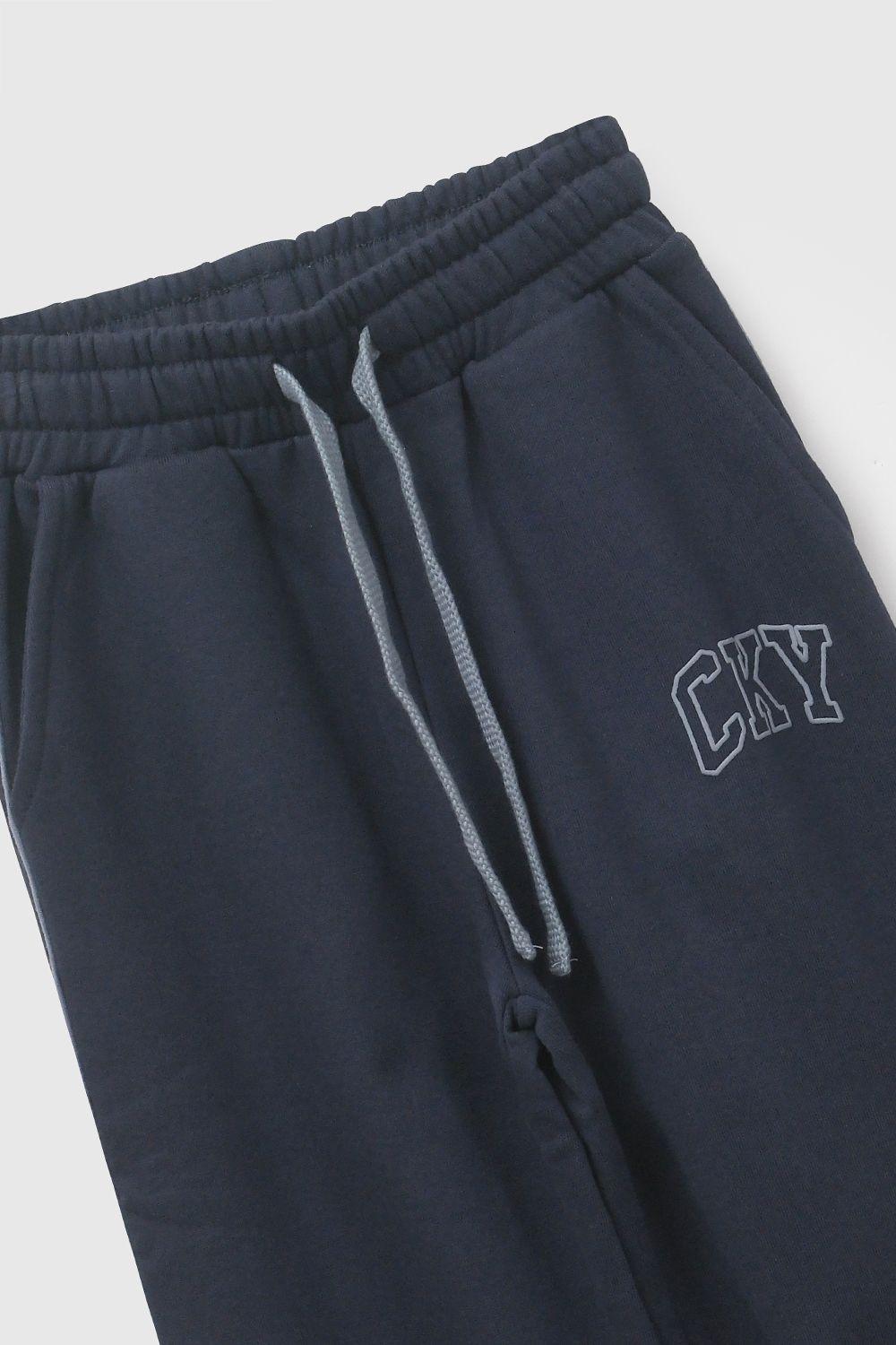 Pantalon Buzo CKY Azul Marino Niña 3-4A a 12-13A Colloky-2