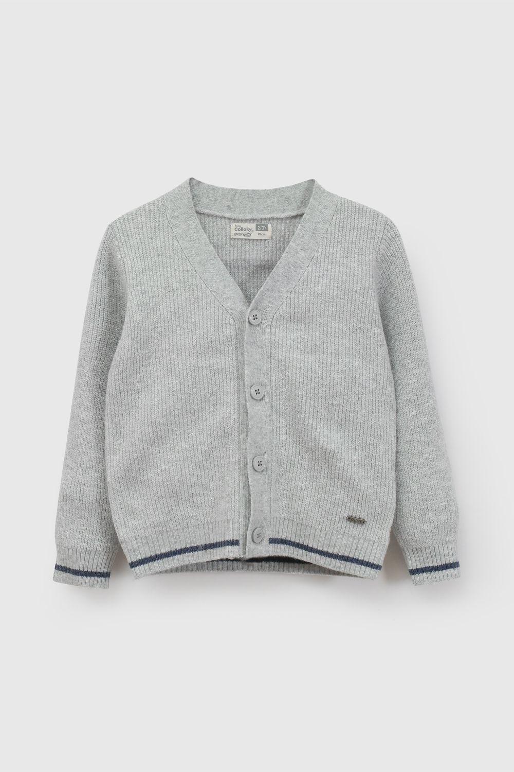 Chaleco Niño Gris 7489 Colloky-0